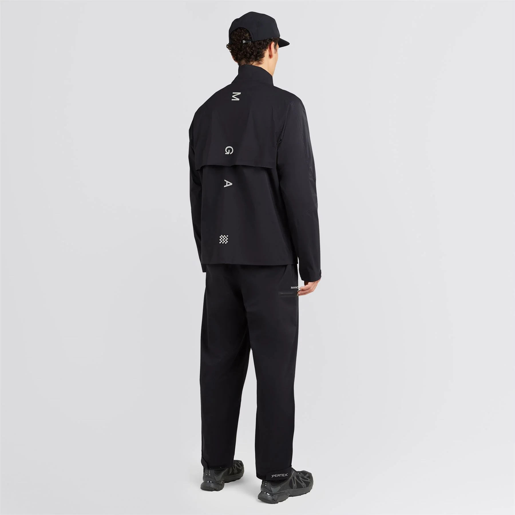 2.5L PERTEX Waterproof Jacket Black - Image 4