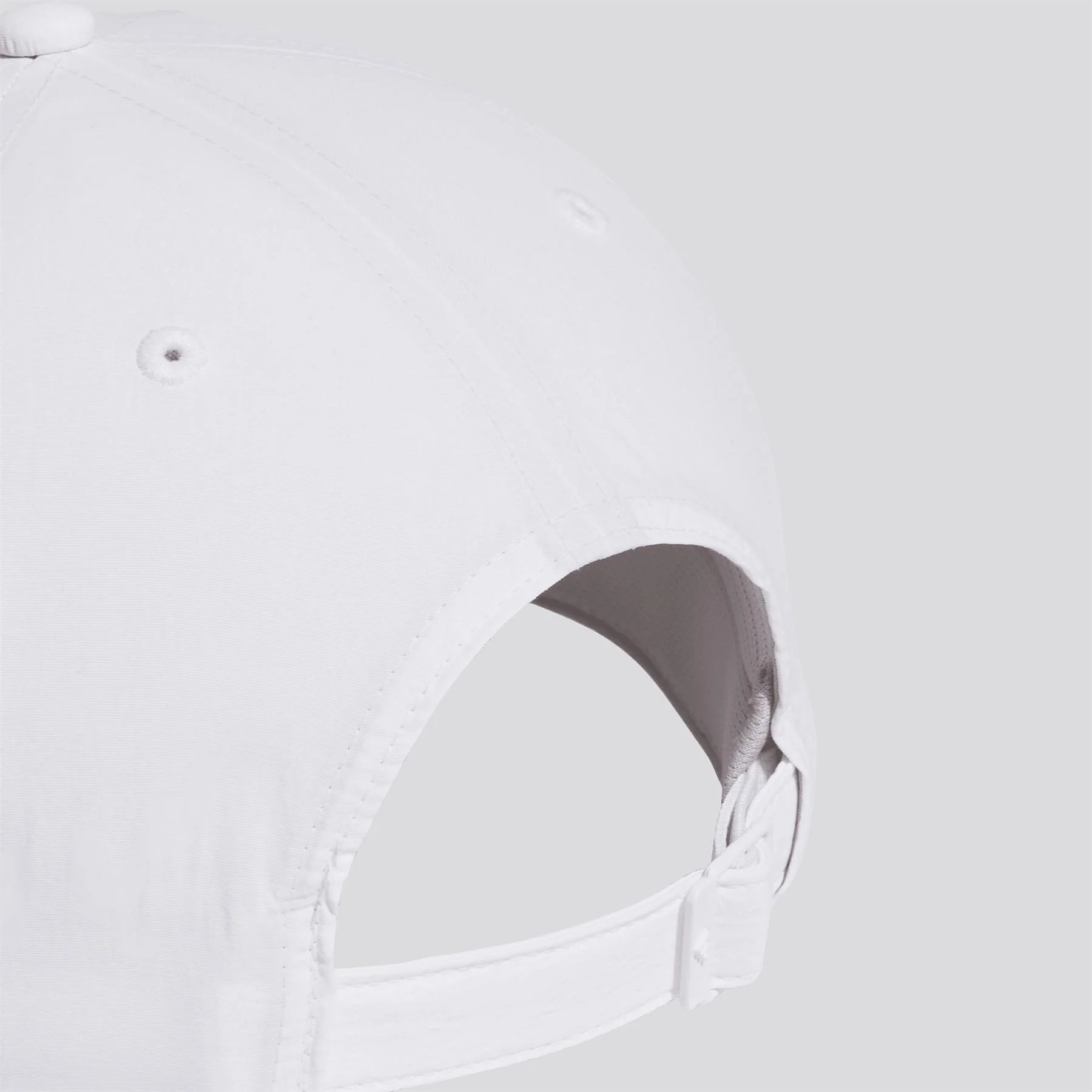 5 Panel Crinkled Nylon Cap White - Image 2