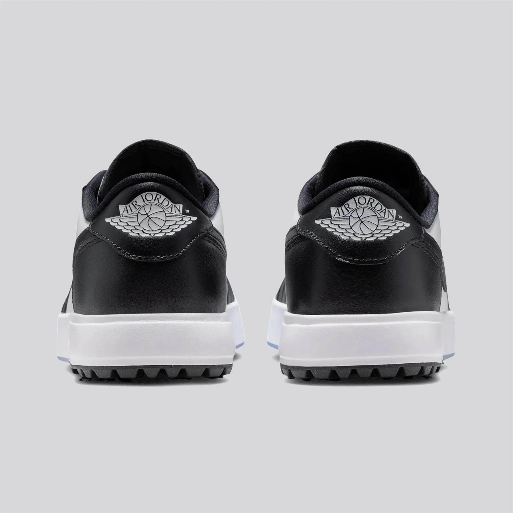Air Jordan 1 Low Spiked Golf Shoes White/Black - Image 4
