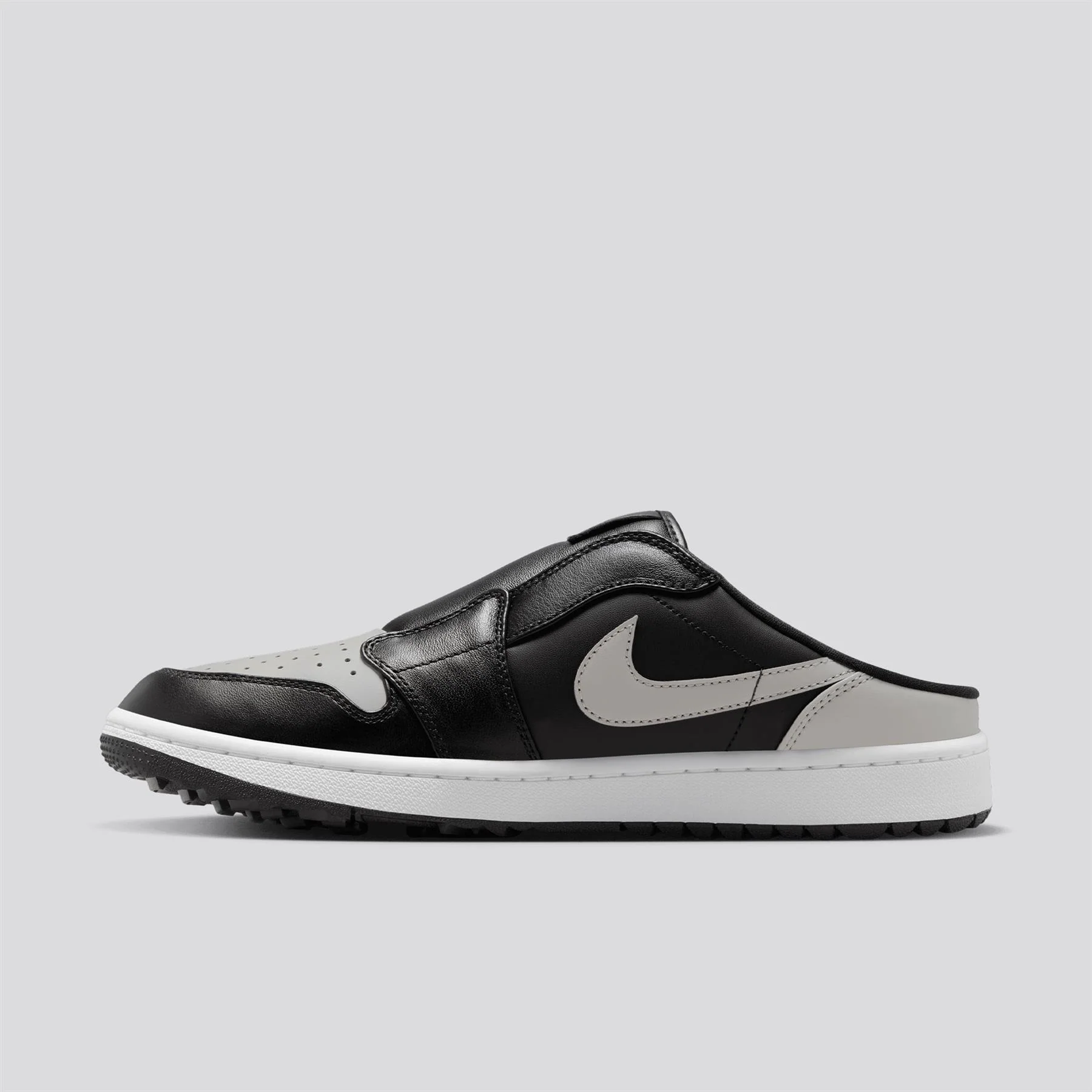 Air Jordan 1 Mule Golf Shoes Black/Medium Grey - Image 3