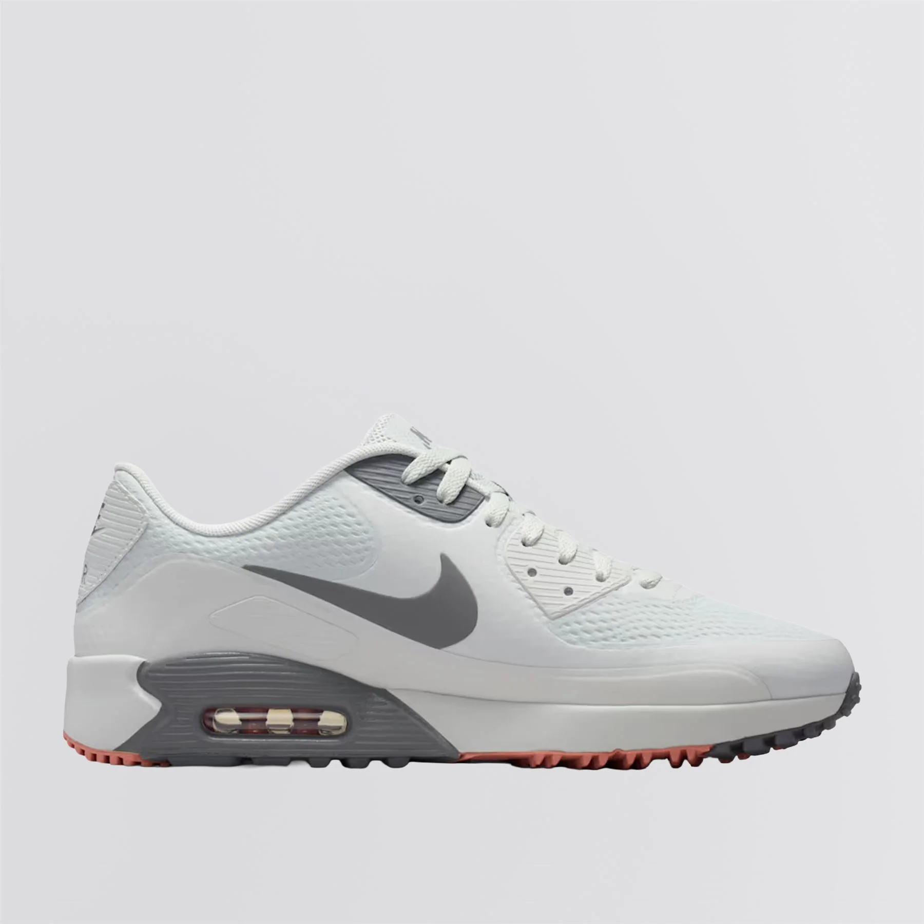 Air Max '90 Spikeless Golf Shoes Photon Dust/Pencil Point/Red Stardust - Image 8