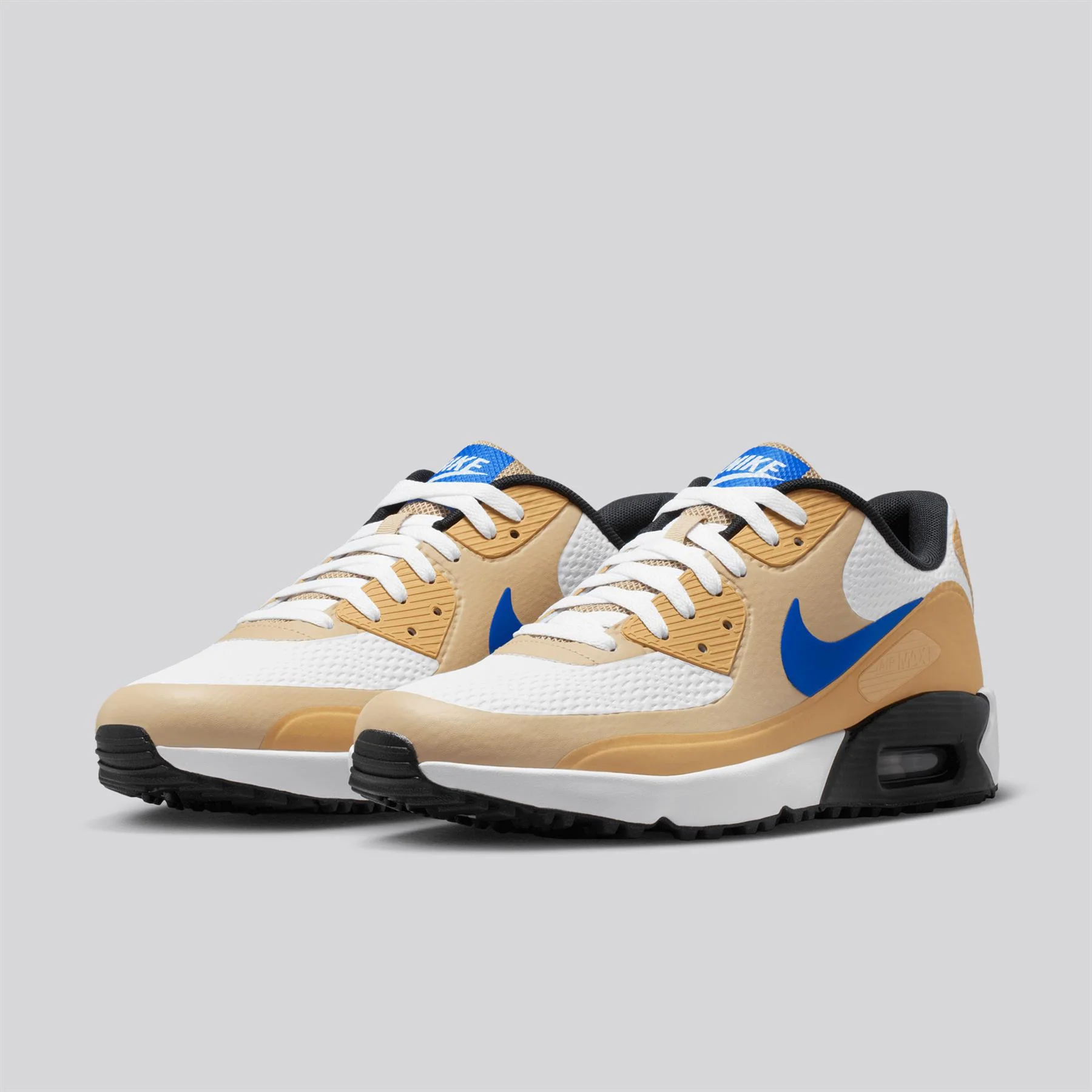 Air Max '90 Spikeless Golf Shoes White/Game Royal/Linen - Image 5