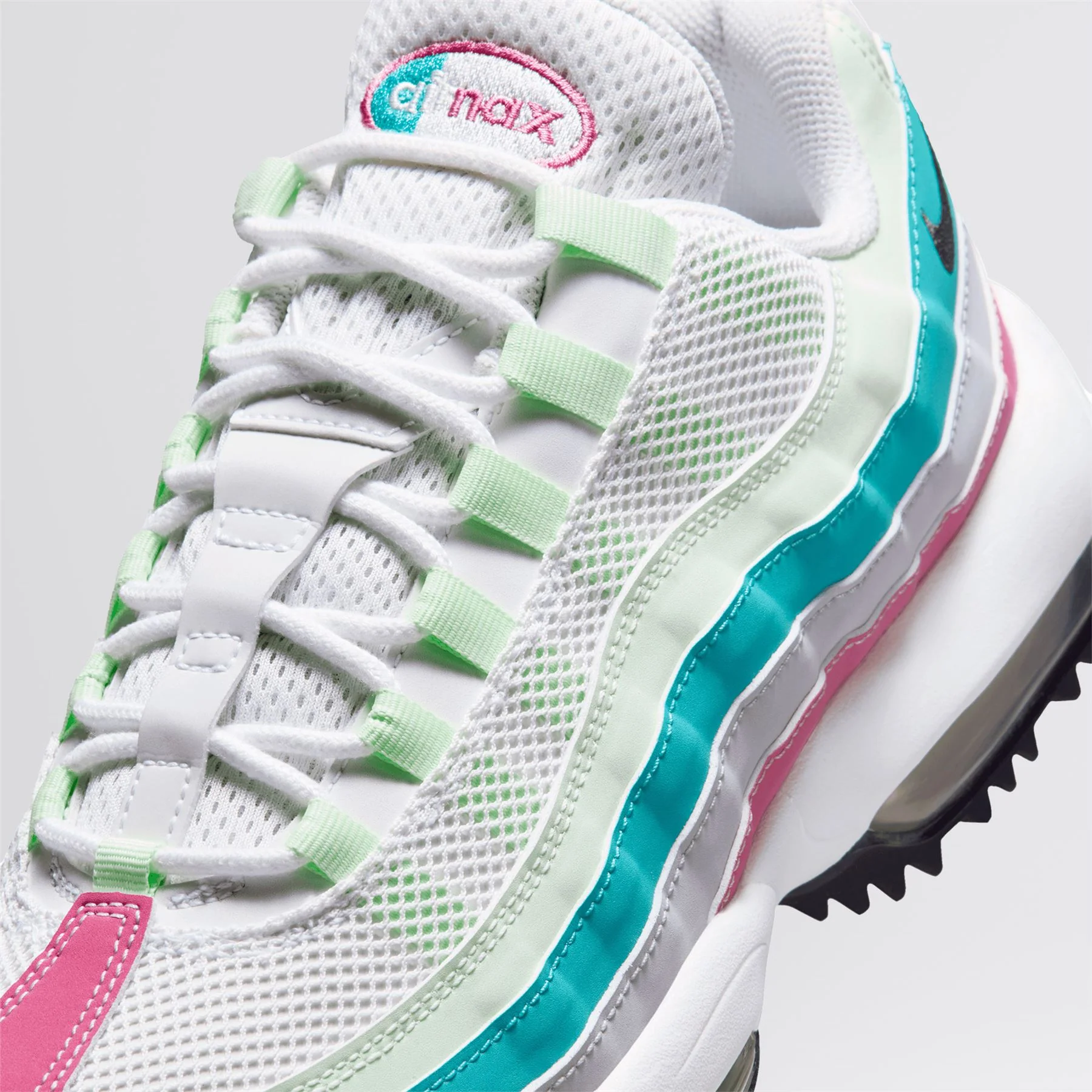 Air Max '95 Spikeless Golf Shoes Peony/Anthracite/Volt Tint/Dusty Cactus - Image 7
