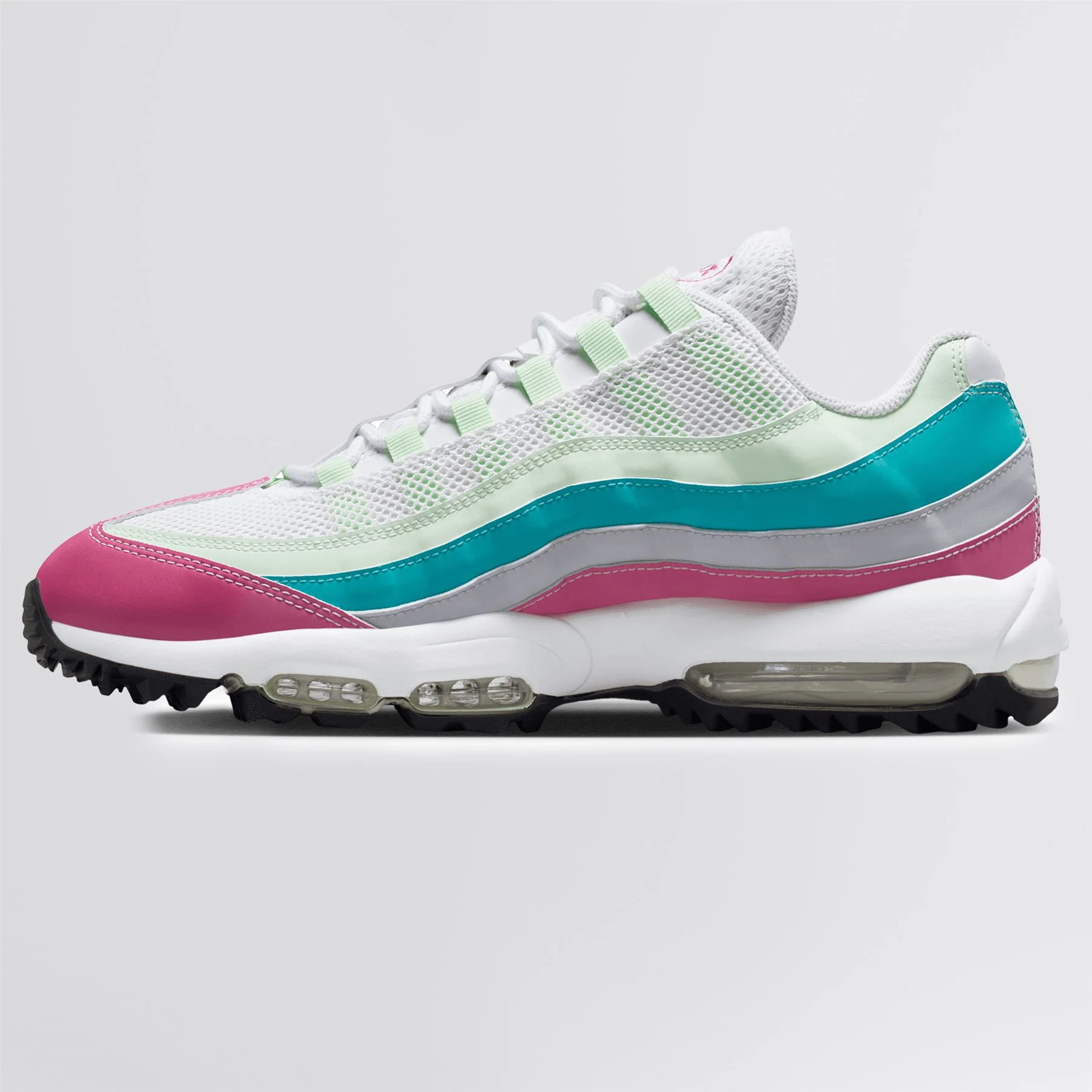 Air Max '95 Spikeless Golf Shoes Peony/Anthracite/Volt Tint/Dusty Cactus - Image 9