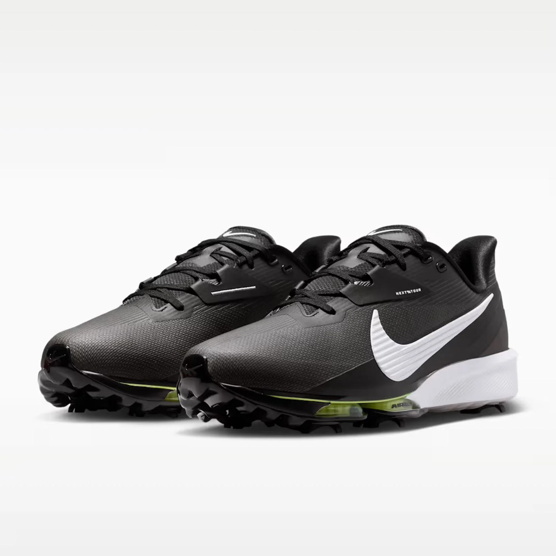 Air Zoom Infinity Next% Tour 3 Spiked Golf Shoes Black/White - Image 4