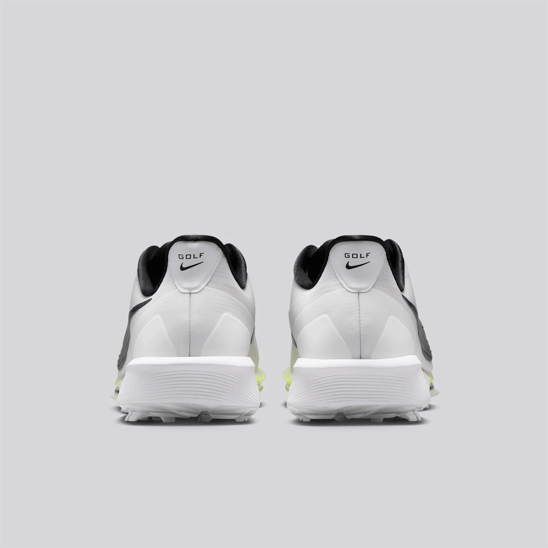 Air Zoom Infinity Next% Tour 3 Spiked Golf Shoes White/Black Photon - Image 5