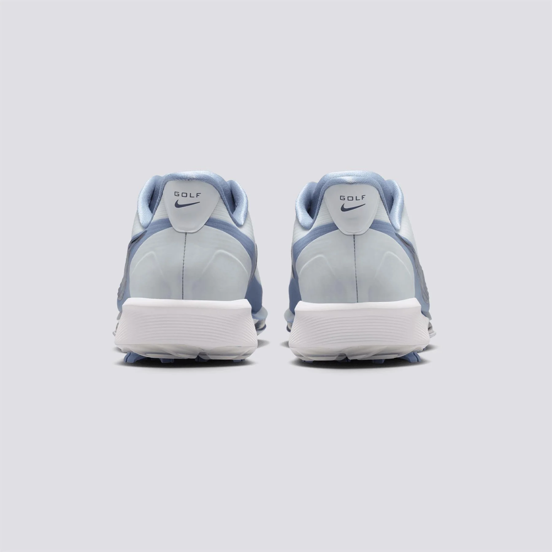 Air Zoom Infinity Next% Tour 3 Spiked Golf Shoes White/Thunder Blue/Work Blue - Image 5