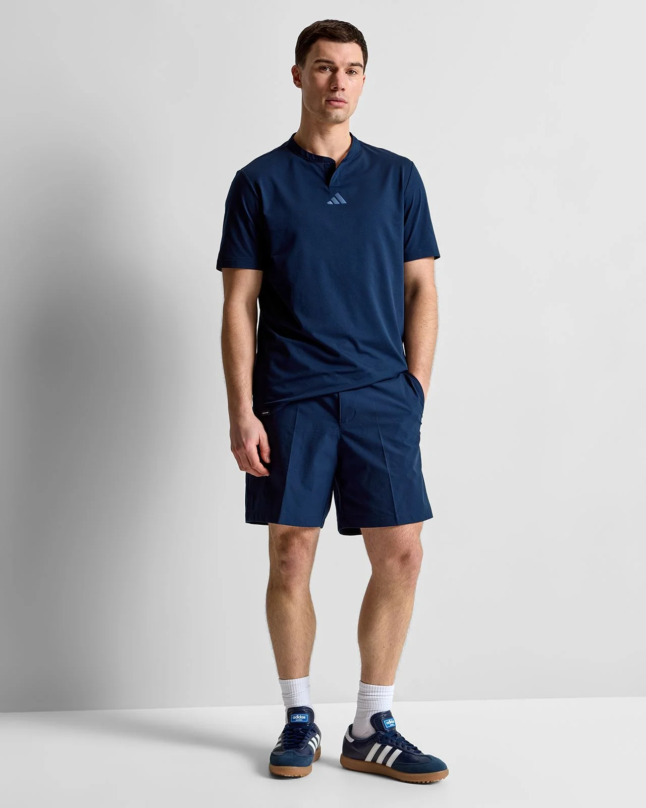 Beyond The Course Golf Club Twistknit Range T-Shirt Collegiate Navy - Image 3