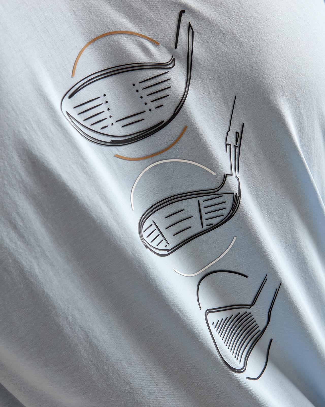 Birdie T-Shirt Open Blue - Image 6