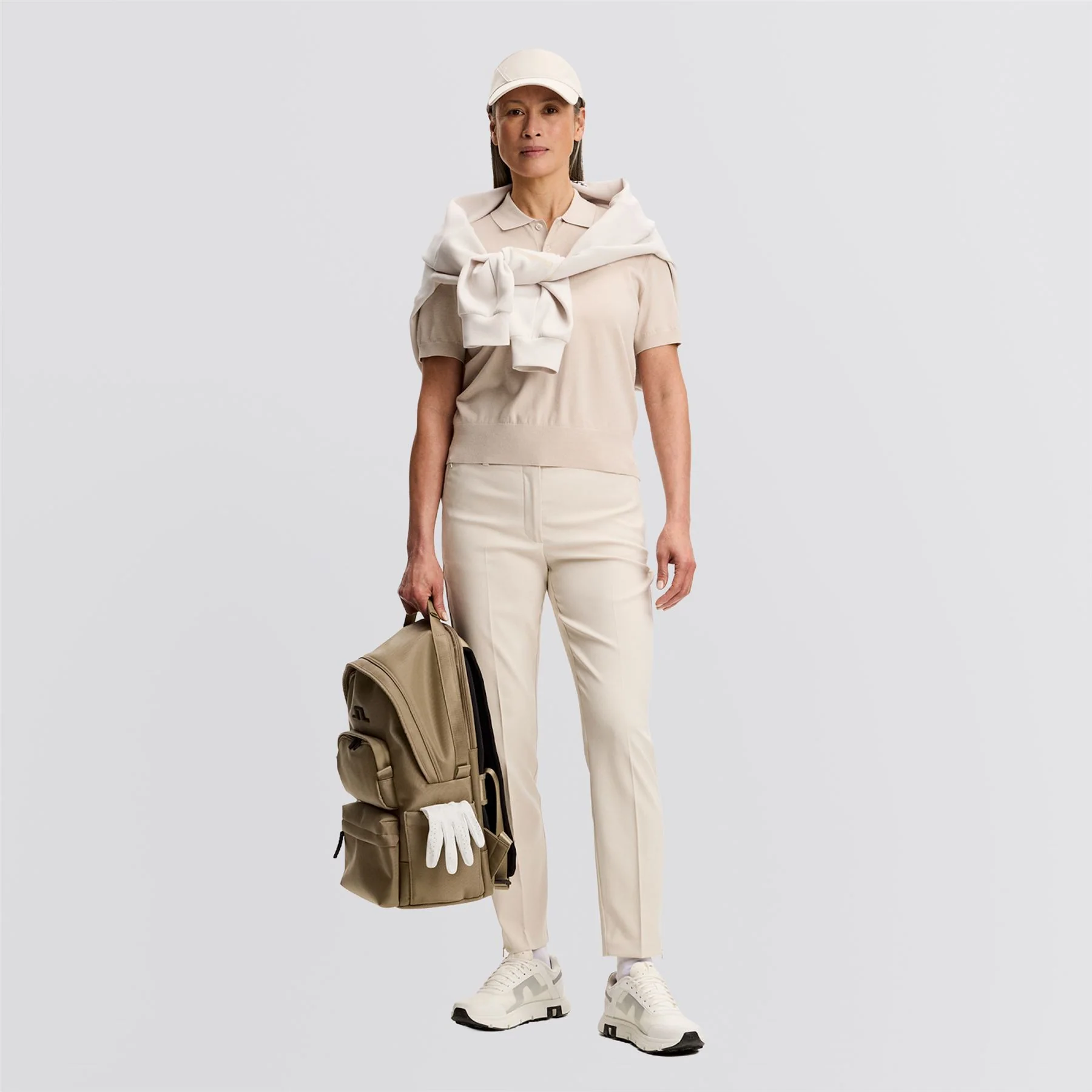 Blake Knit Polo Moonebeam - Image 3