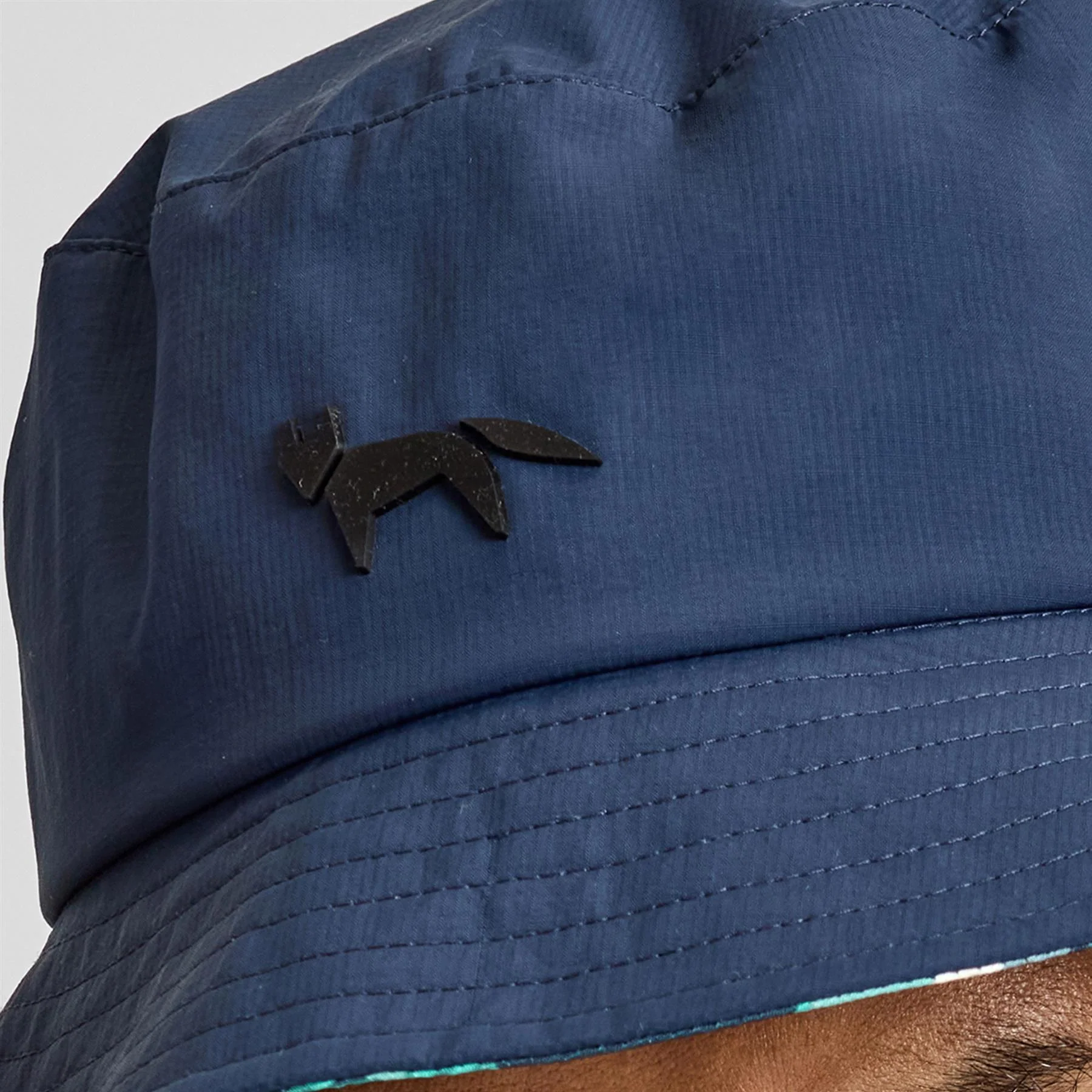 Bucket Hat Print Navy - Image 4