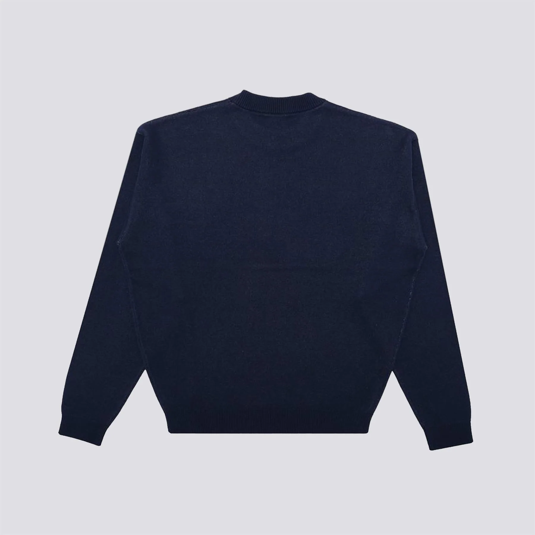 Cade Knit Crew Sweater Navy - Image 4