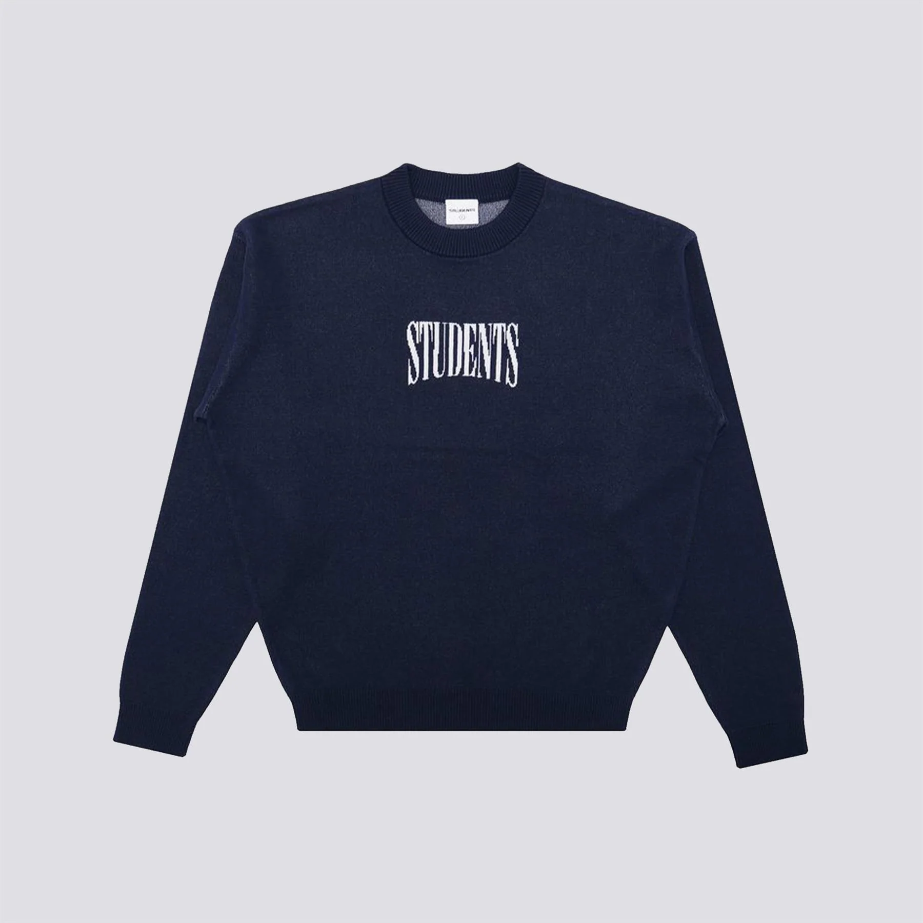 Cade Knit Crew Sweater Navy - Image 7