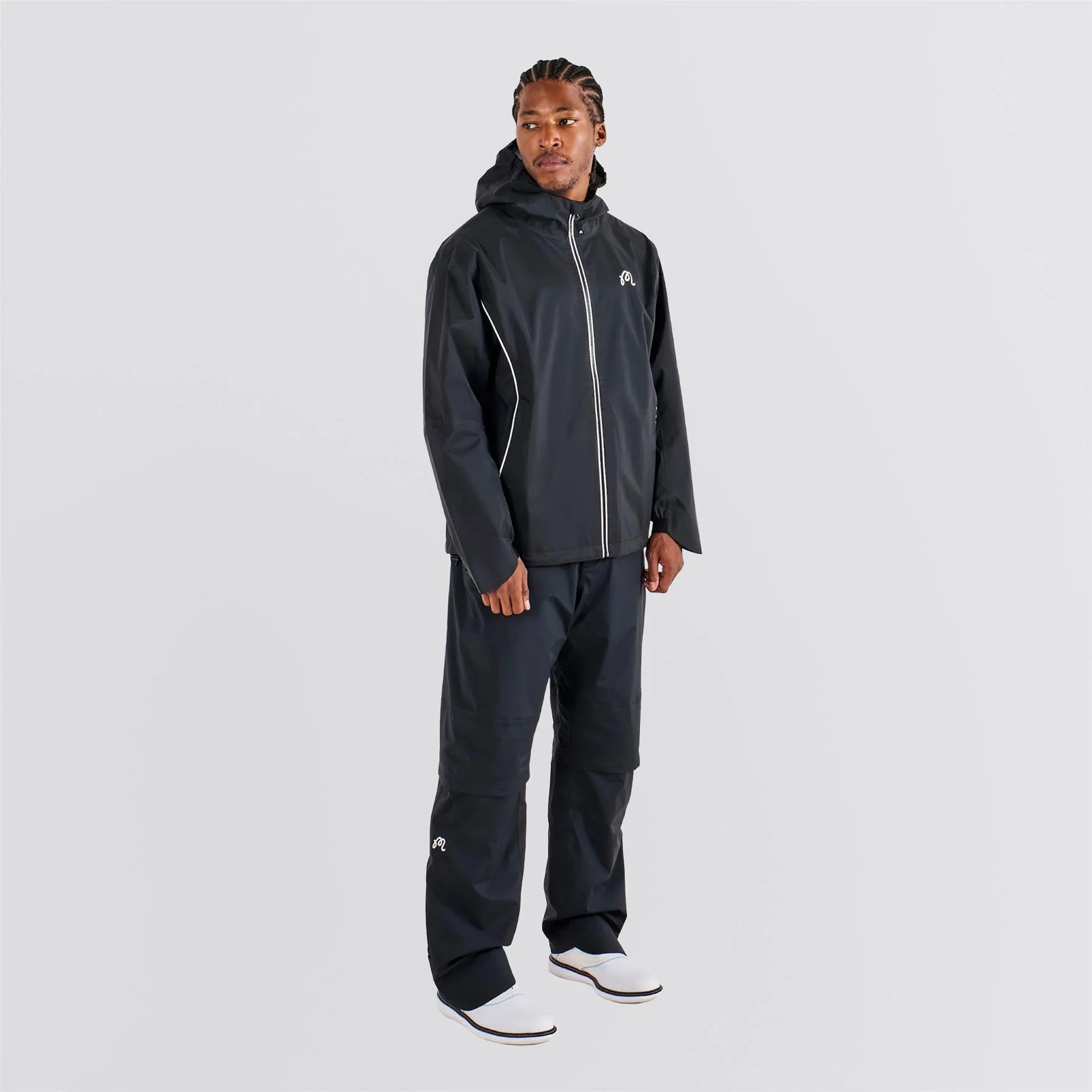 Cloud Burst Rain Jacket Black - Image 3
