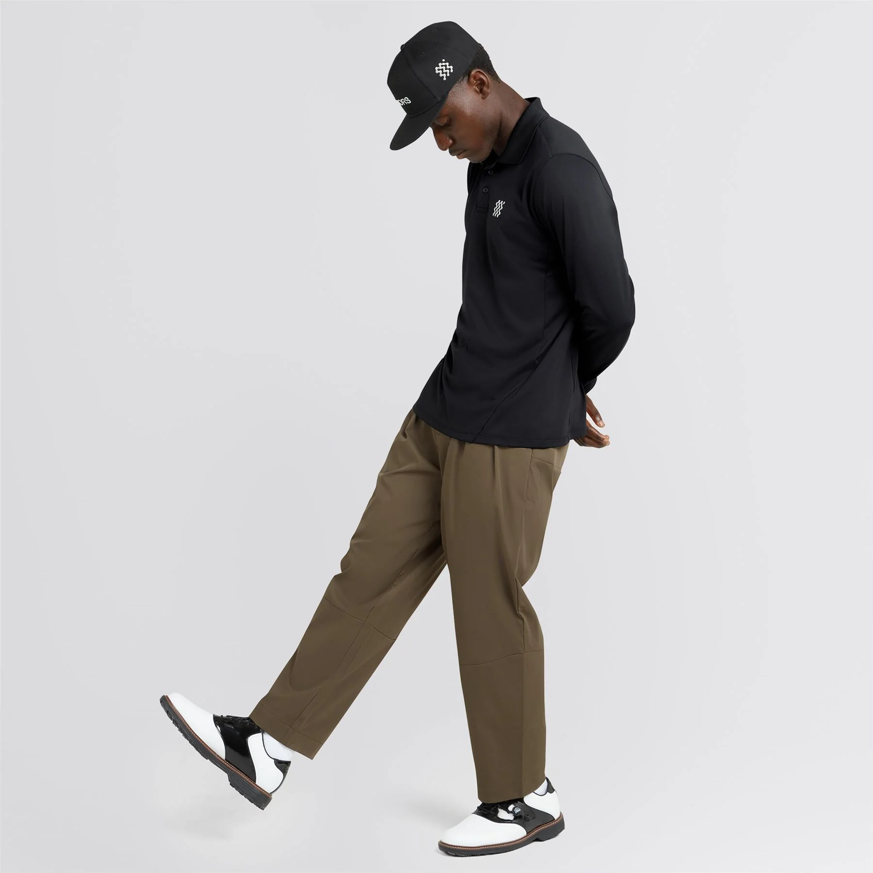 Course LS Polo Black - Image 5