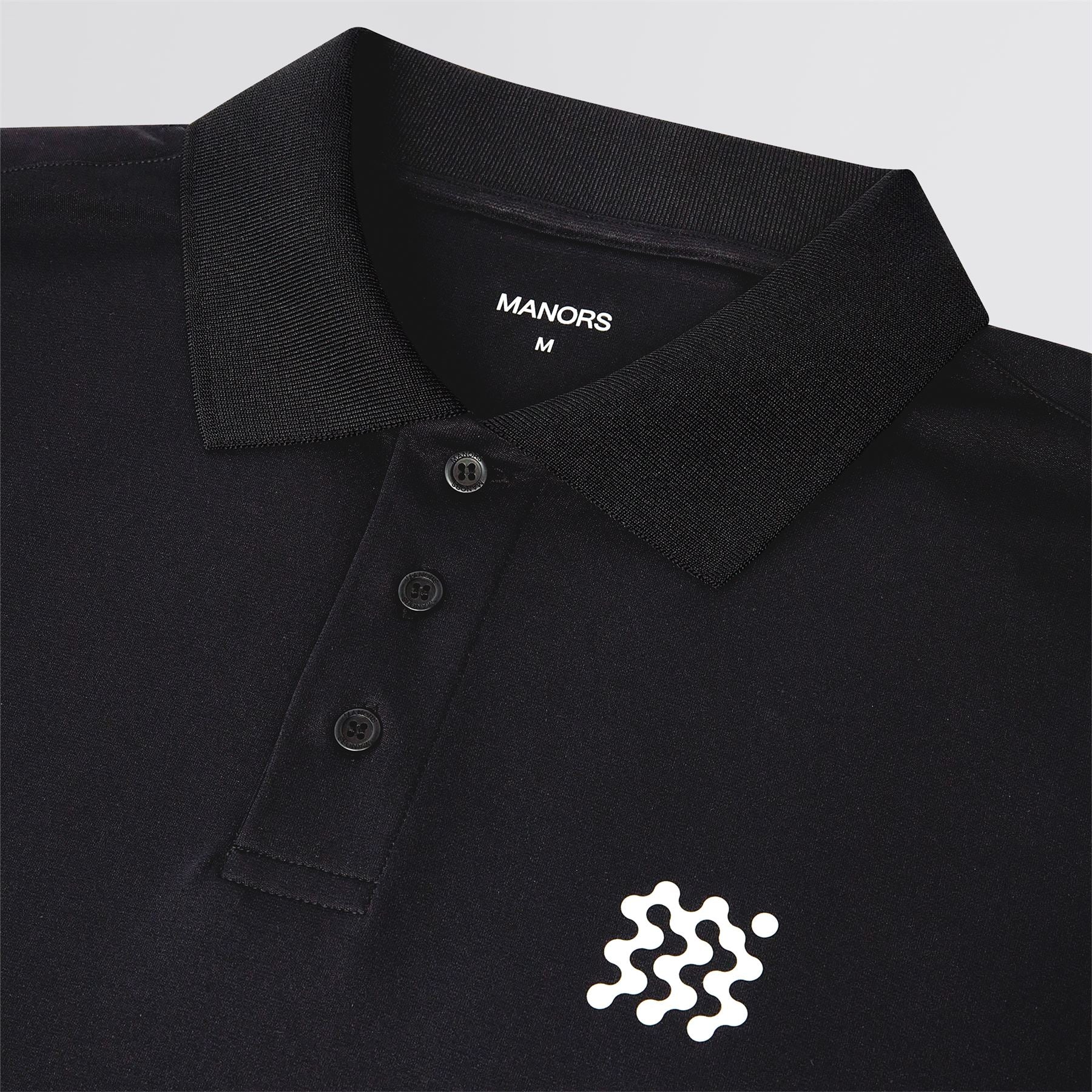 Course LS Polo Black - Image 6