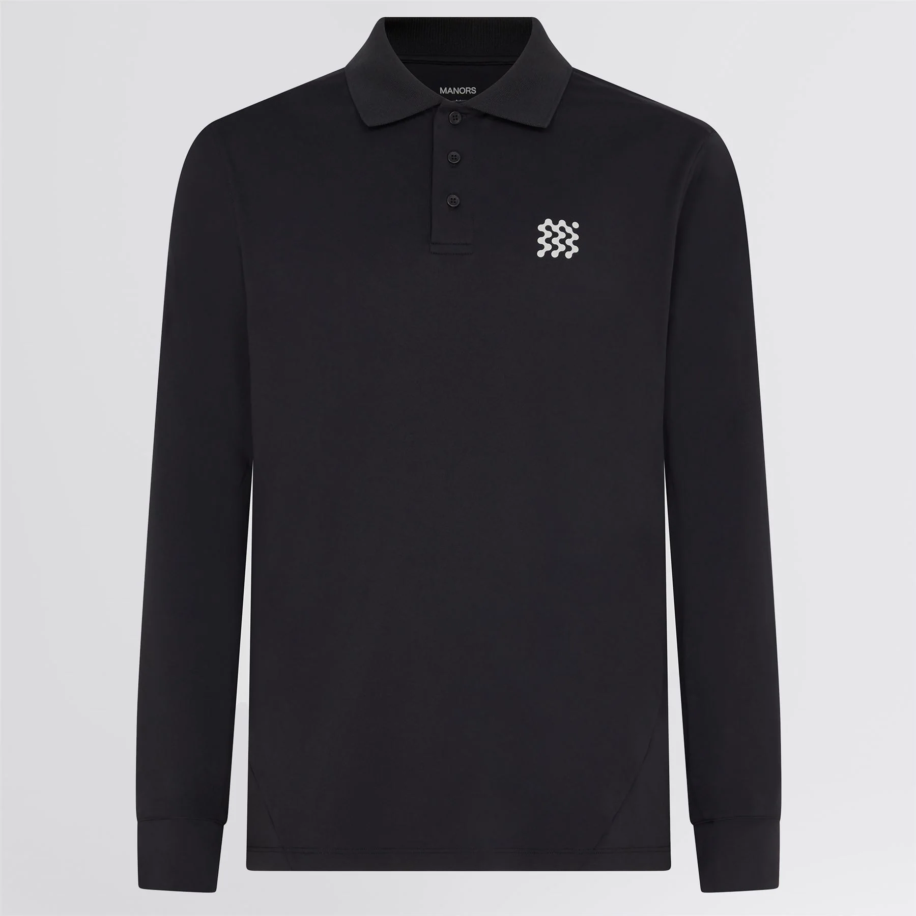 Course LS Polo Black - Image 7