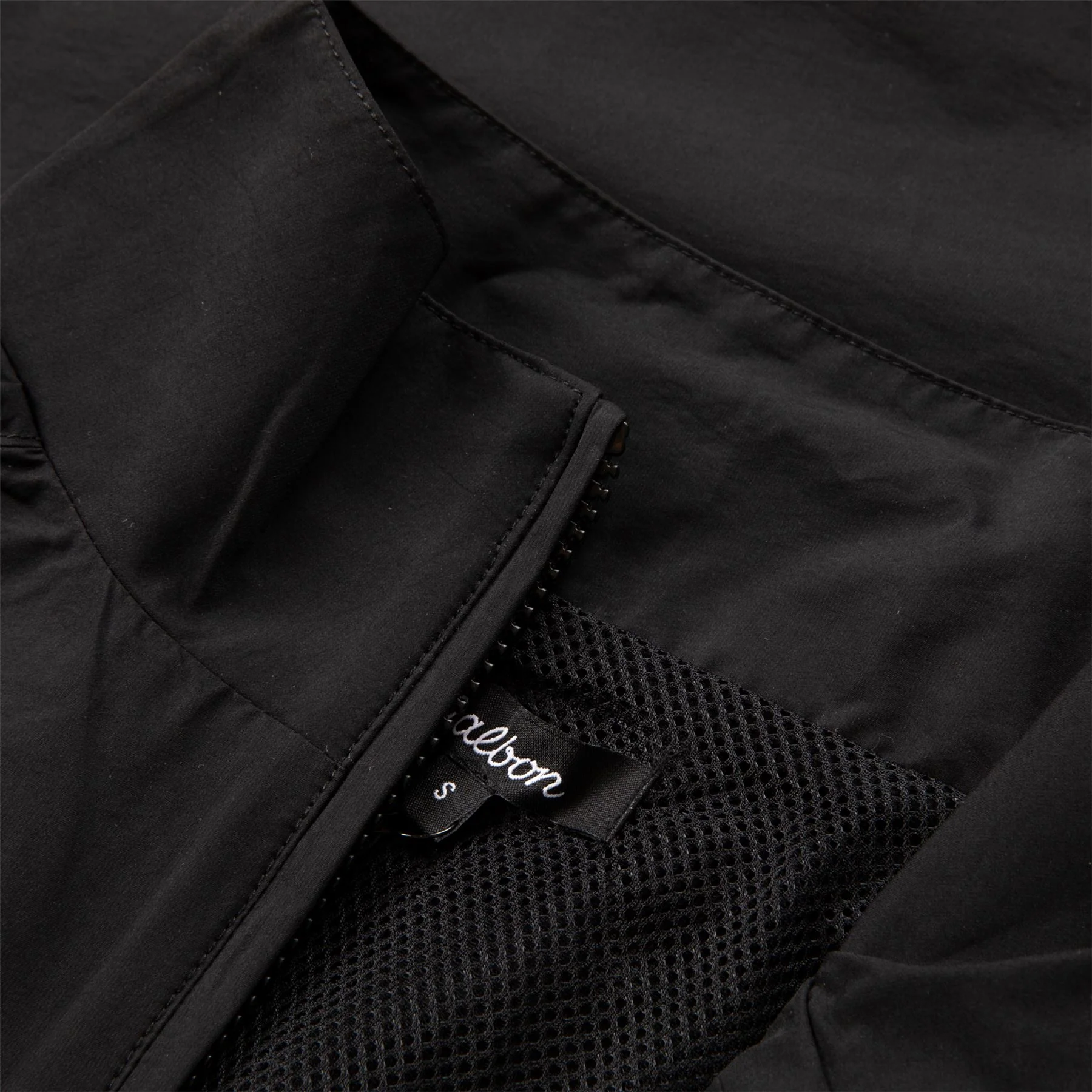 Evergreen SS Nylon Windshirt Black - Image 7