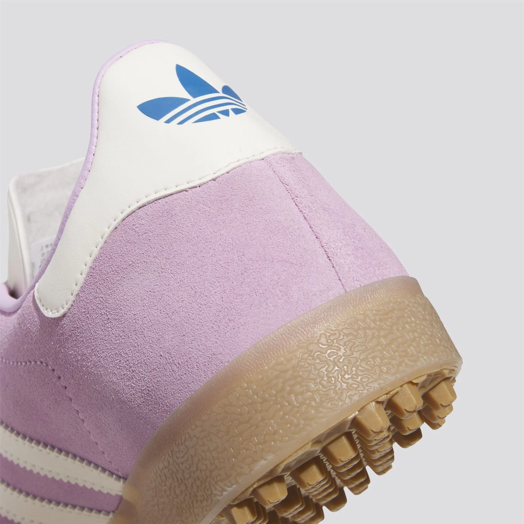 adidas Originals Gazelle Spikeless Golf Shoes Bliss Lilac/Chalk White/Bluebird - Image 6
