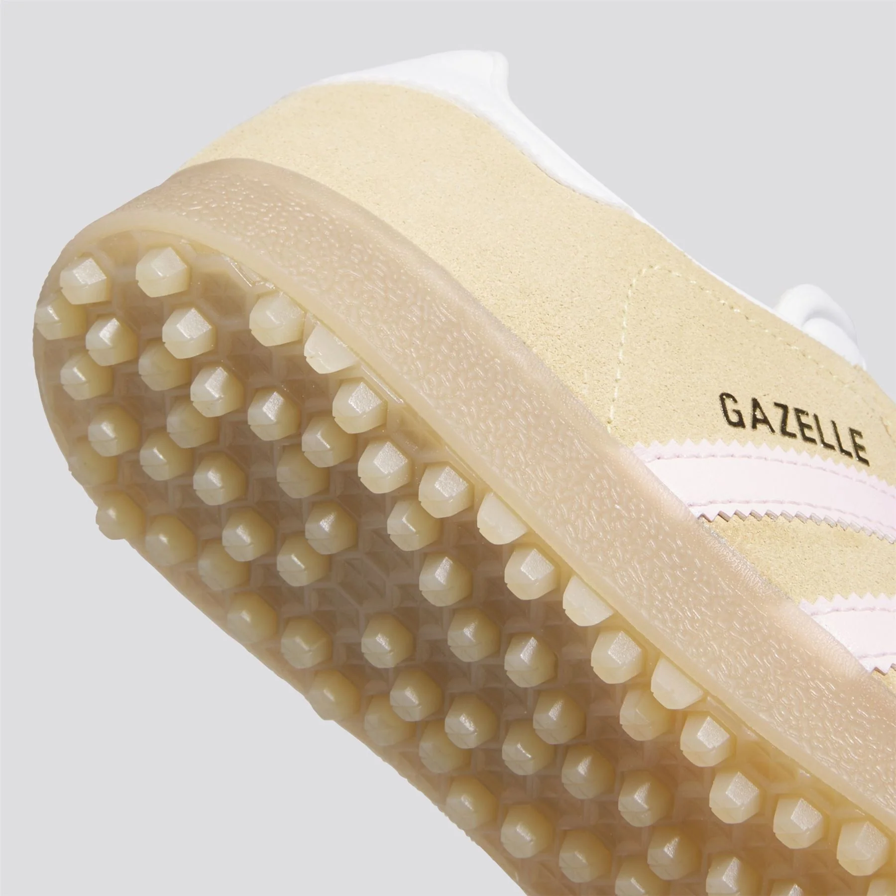 adidas Originals Gazelle Spikeless Golf Shoes Ice Tangerine/Clear Pink/Footwear White - Image 6