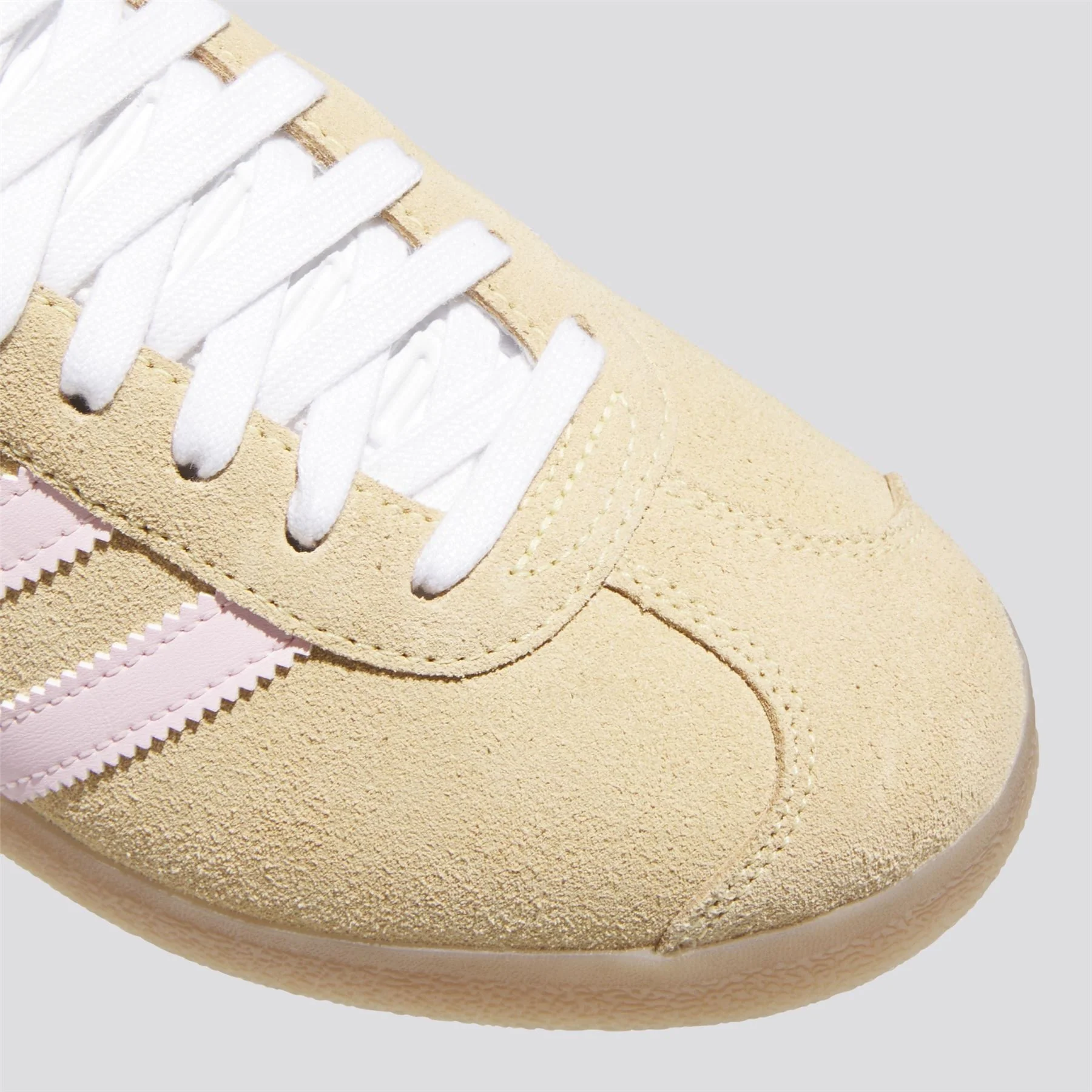 adidas Originals Gazelle Spikeless Golf Shoes Ice Tangerine/Clear Pink/Footwear White - Image 7