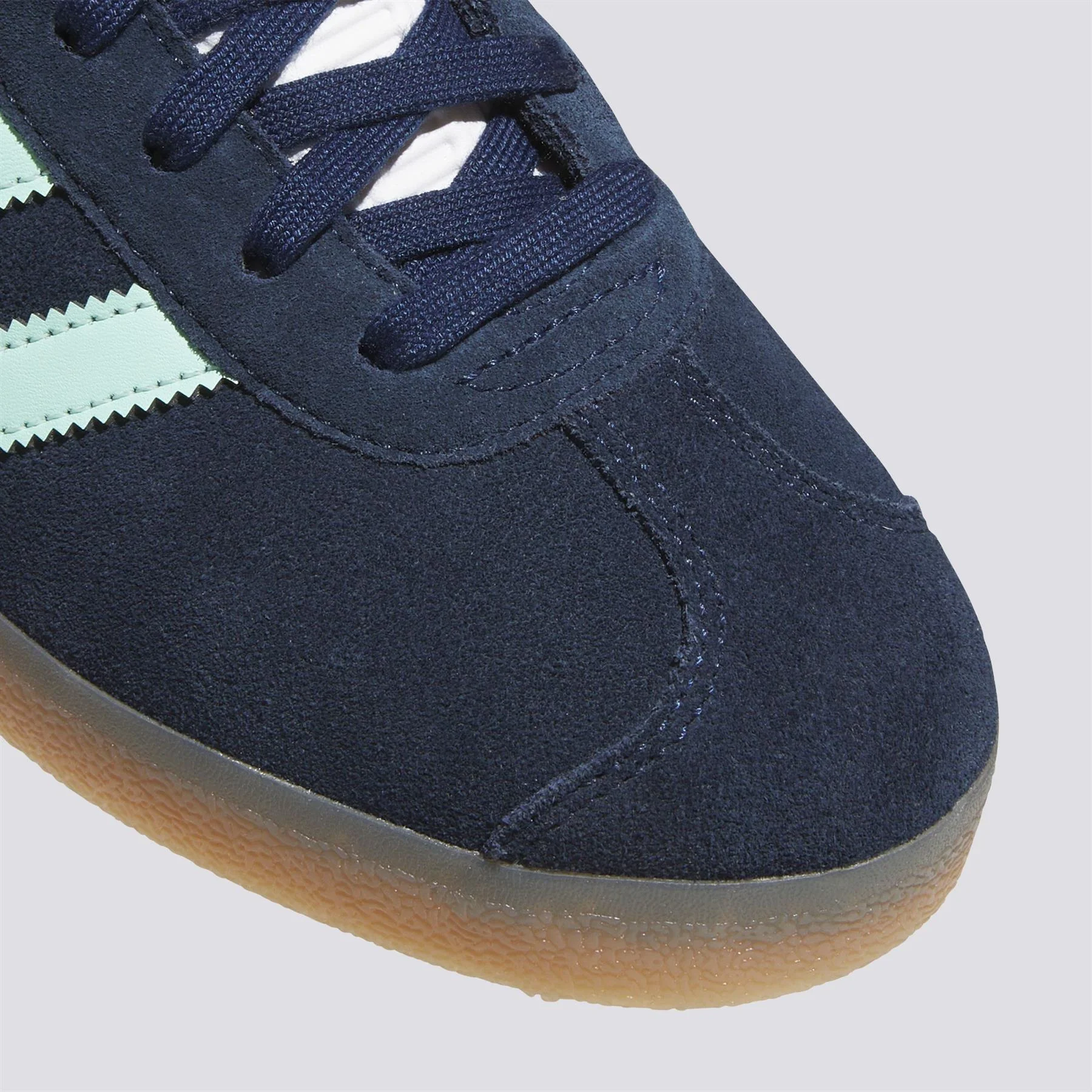 adidas Originals Gazelle Spikeless Golf Shoes Night Indigo/Clear Mint/Footwear White - Image 7