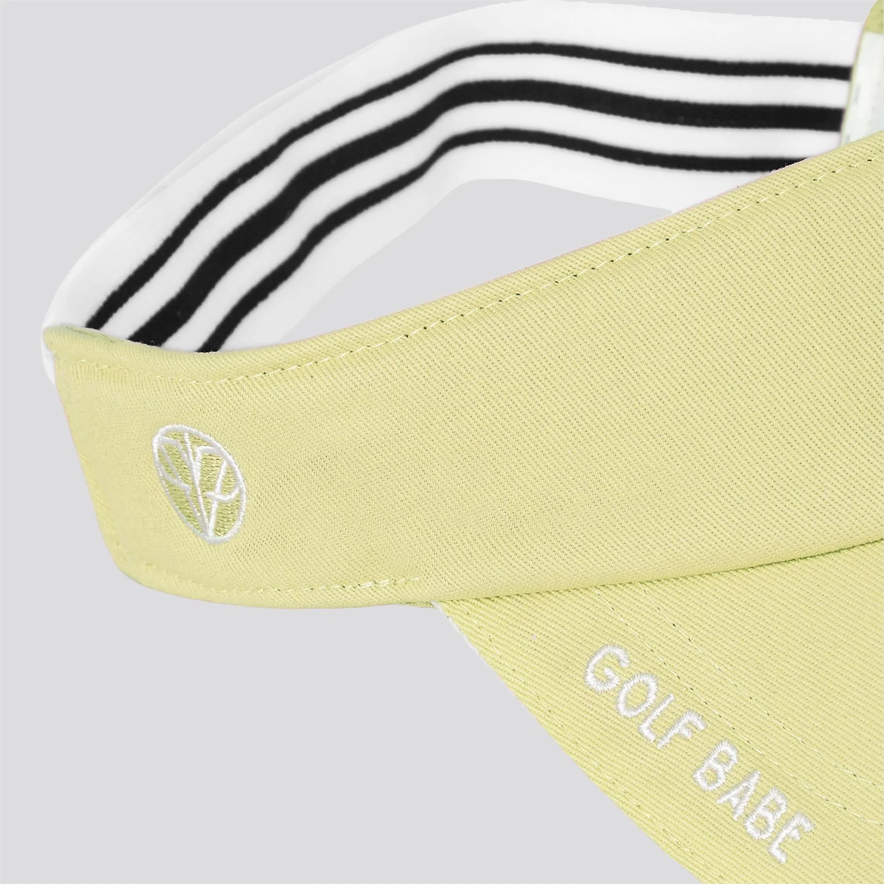 Golf Babe Visor Pastel Yellow - Image 3