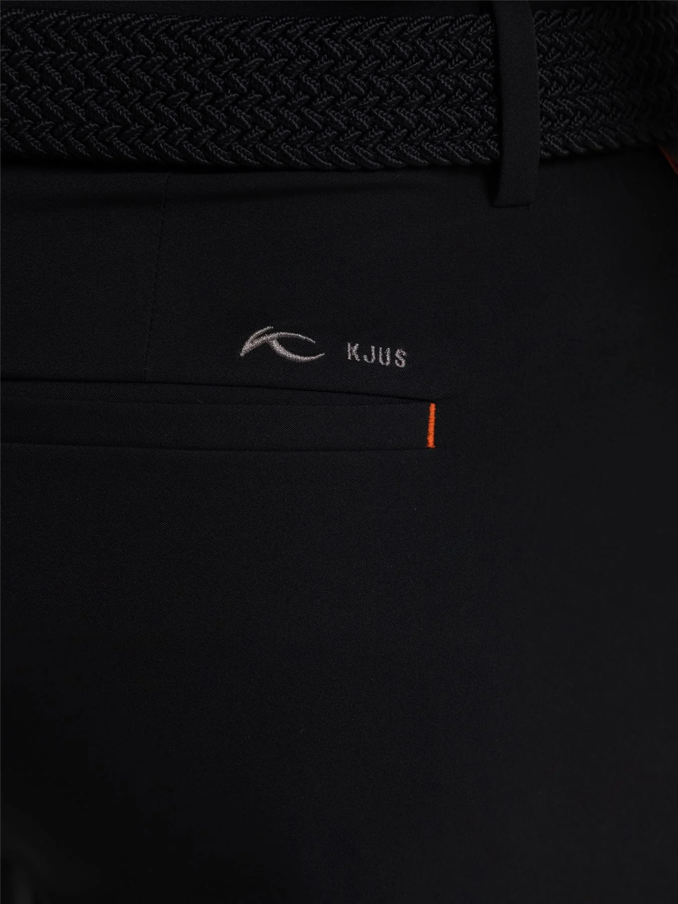 Iver Tailored Fit Trousers Black - Image 6