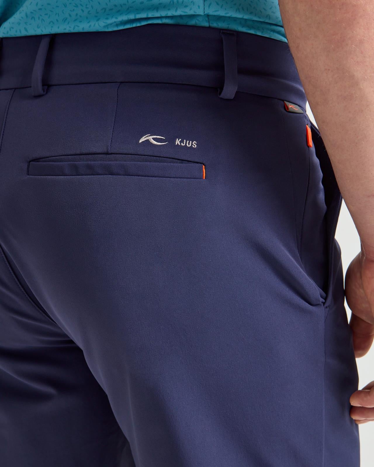 Iver Tailored Fit Shorts Navy - Image 5