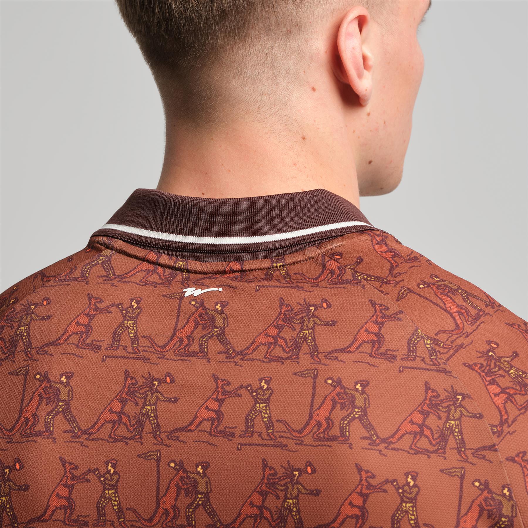 Knockout V Polo Brown - Image 5