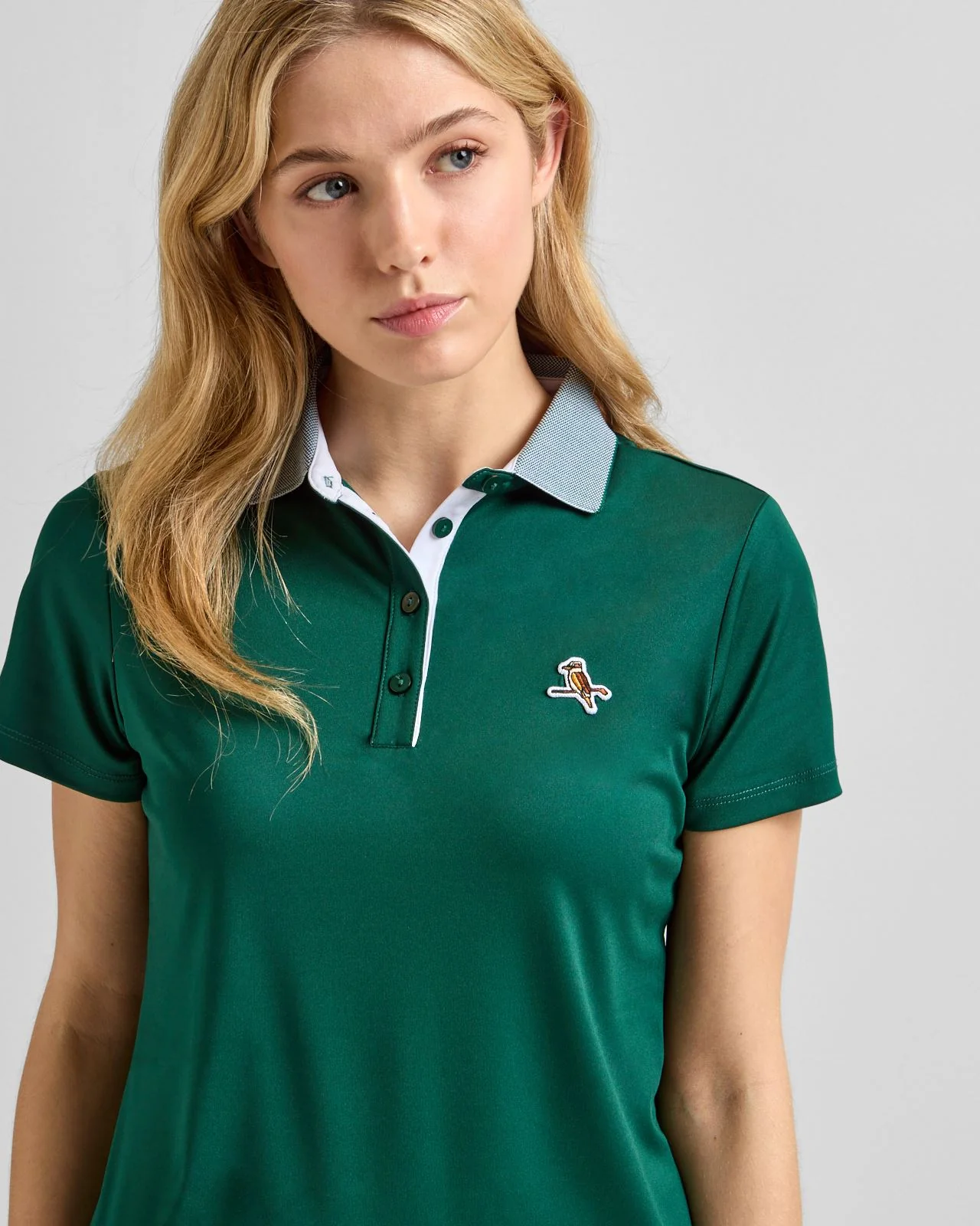Kooka Performance Polo Dark Green - Image 5