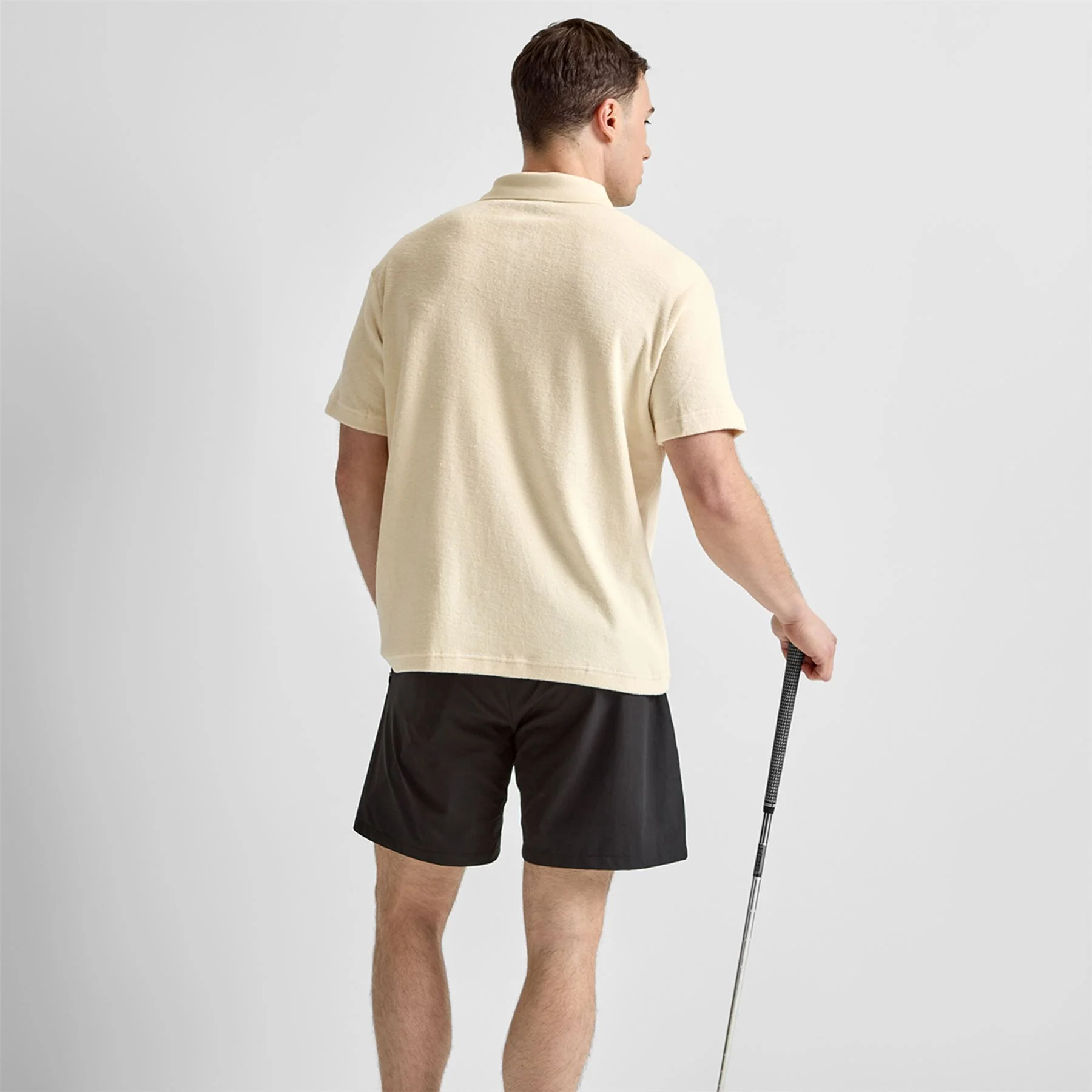 Kooka Terry Polo Beige - Image 4