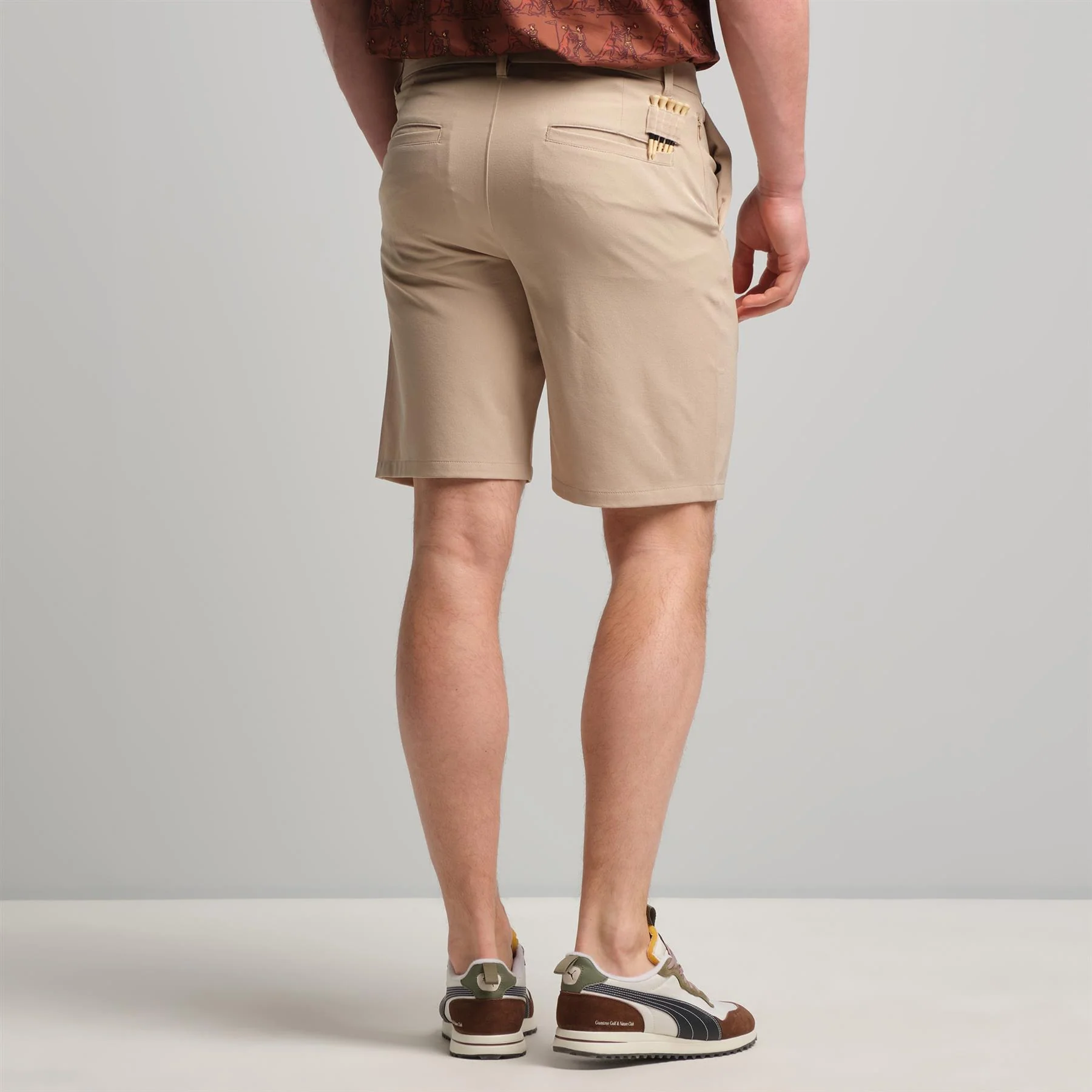 Members 20-inch Shorts Beige - Image 2