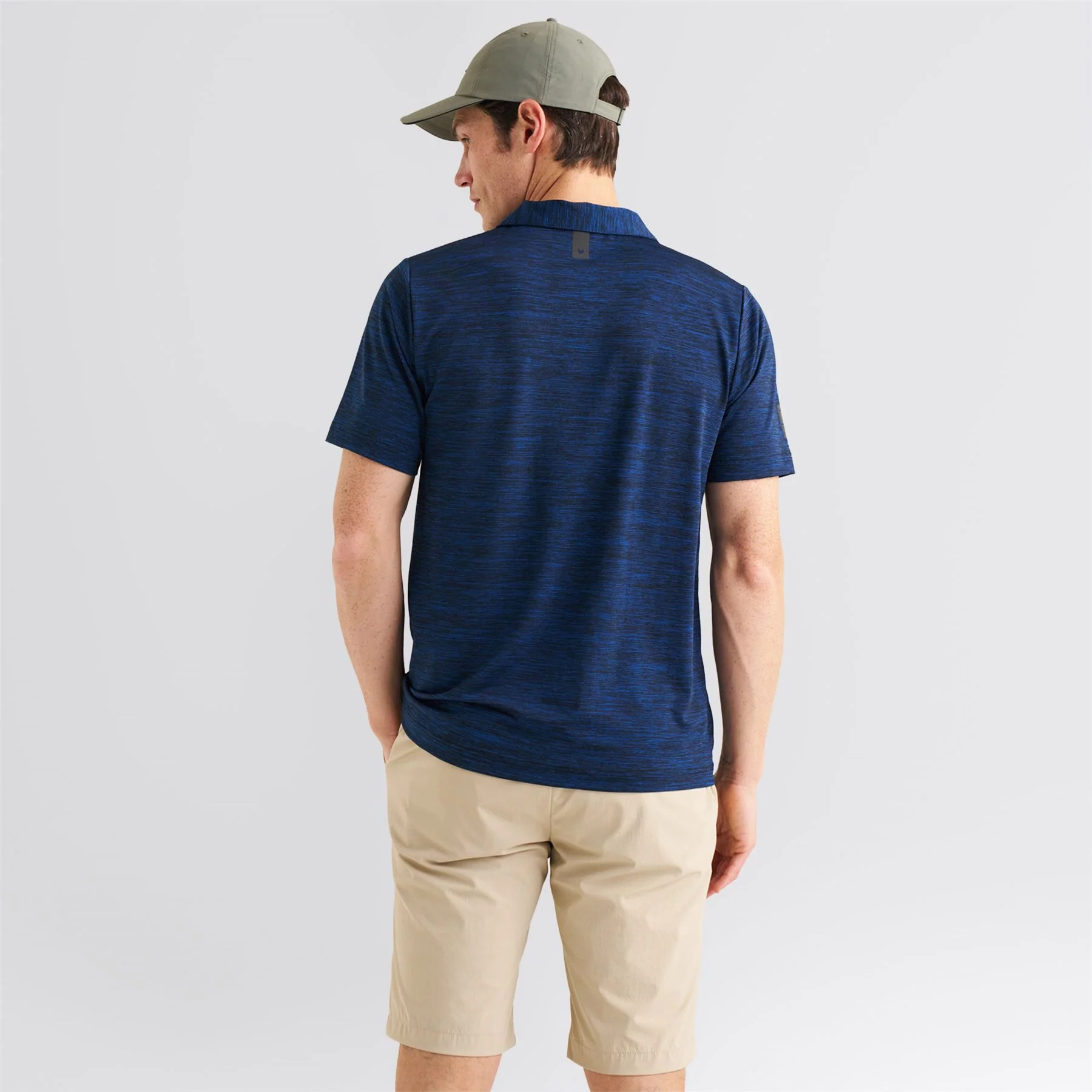 Mesh Polo Navy - Image 2