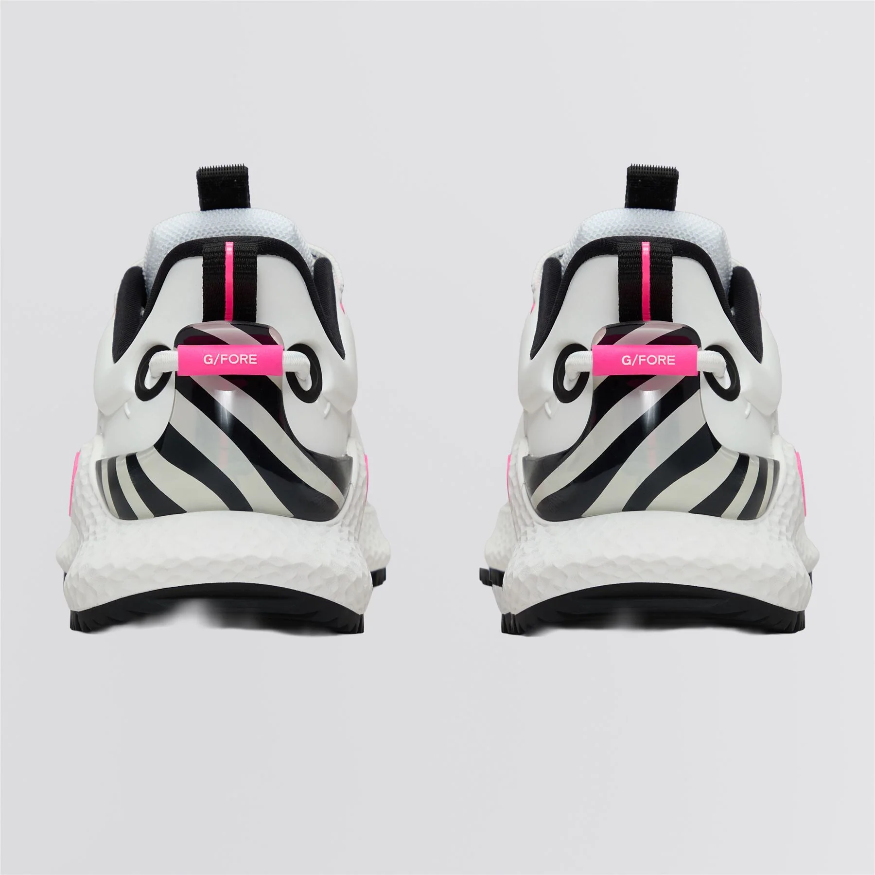 MG4+ O2 Embossed Spikeless Golf Shoe Snow - Image 4