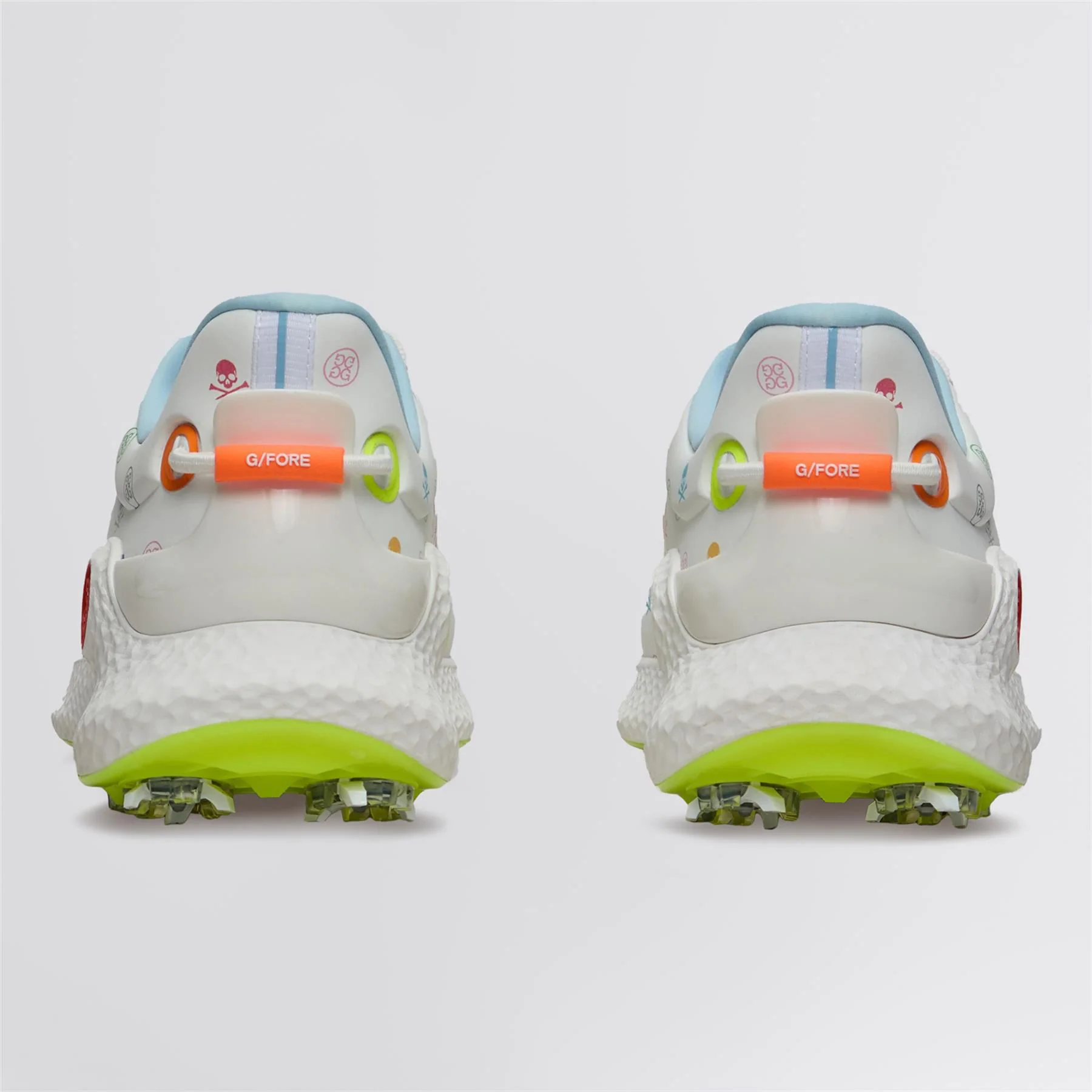 O2 TPU Upper Speckled Midsole Golf Shoes Snow/Multi - Image 6