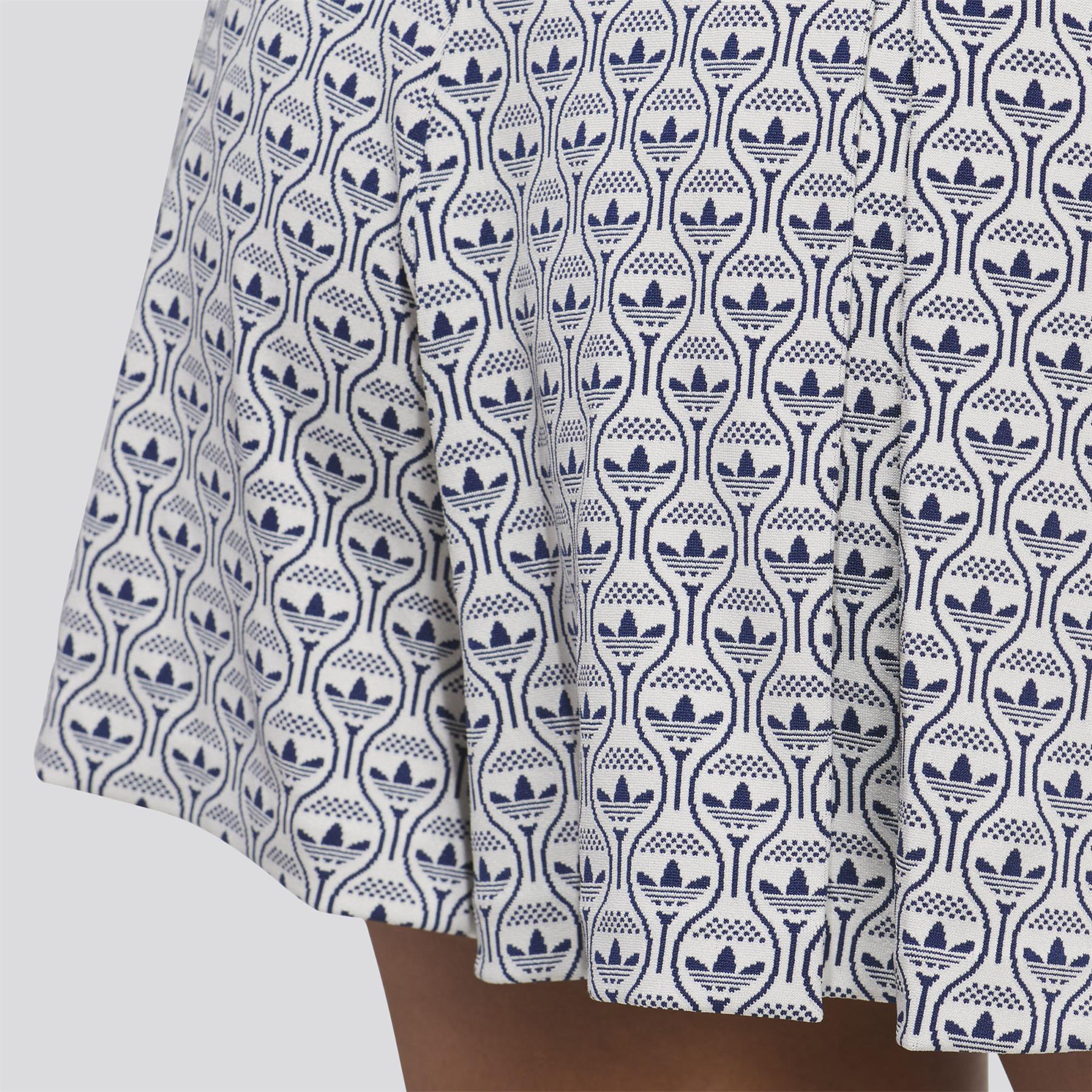 Originals All Over Skort Chalk White/Night Indigo - Image 5