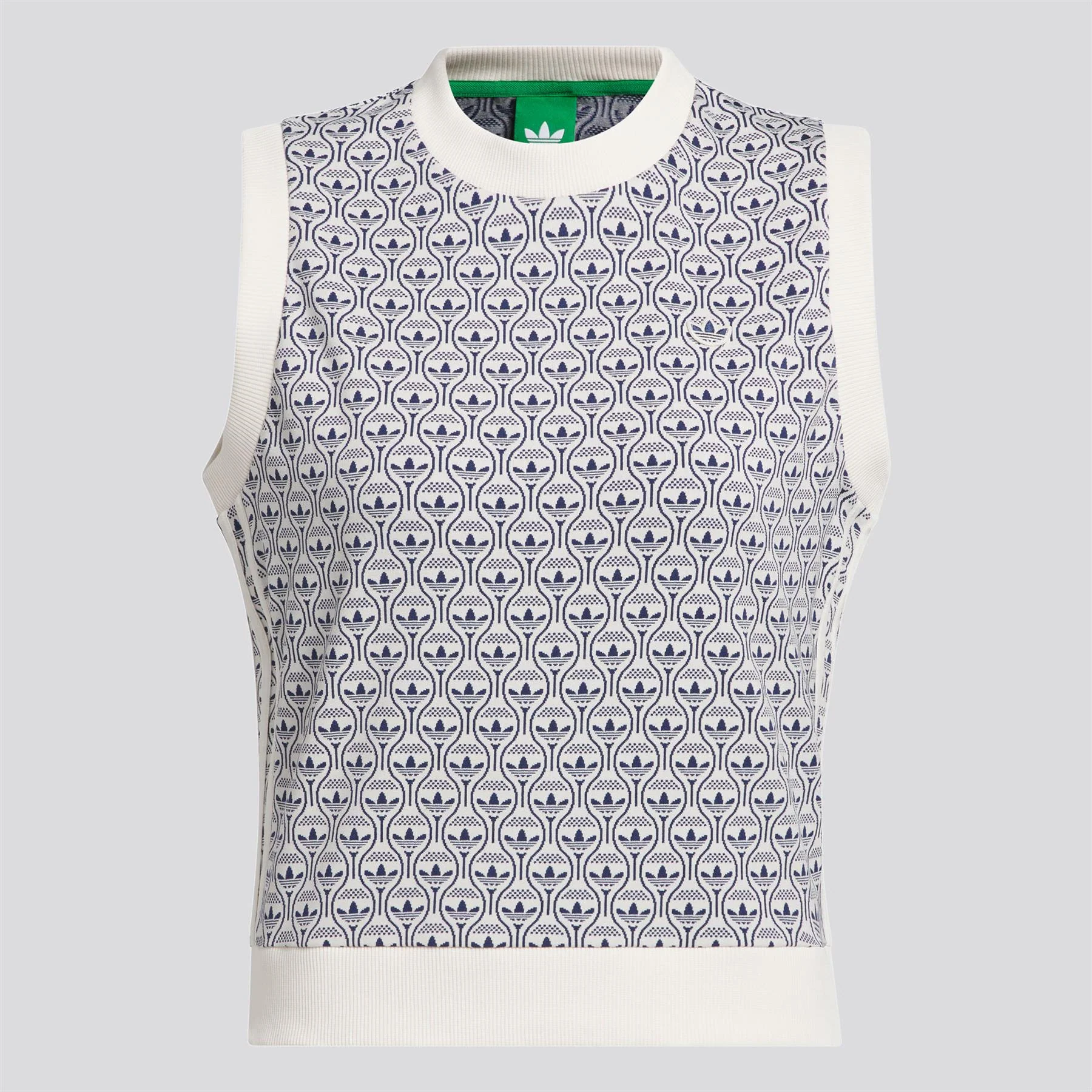 Originals All Over Vest Chalk White/Night Indigo - Image 6