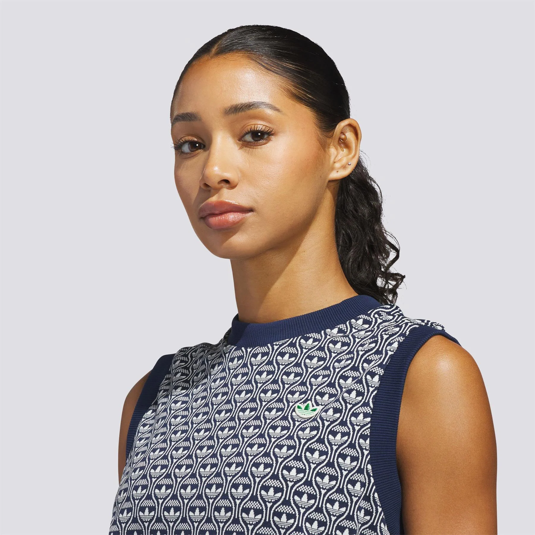 Originals All Over Vest Night Indigo - Image 4