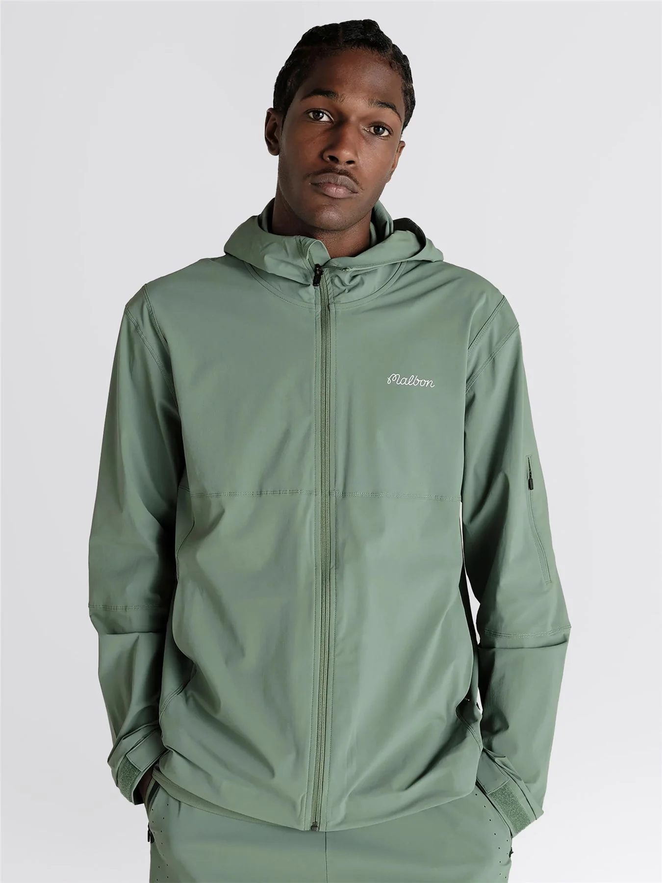 Performance Full Zip Shell Jacket Forest