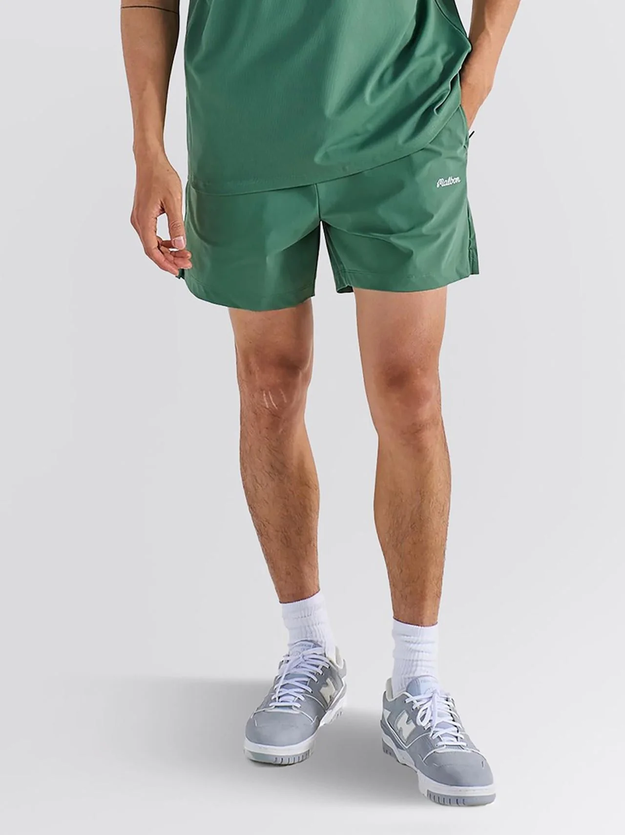 Performance 5-inch Poly Tech Shorts Forest