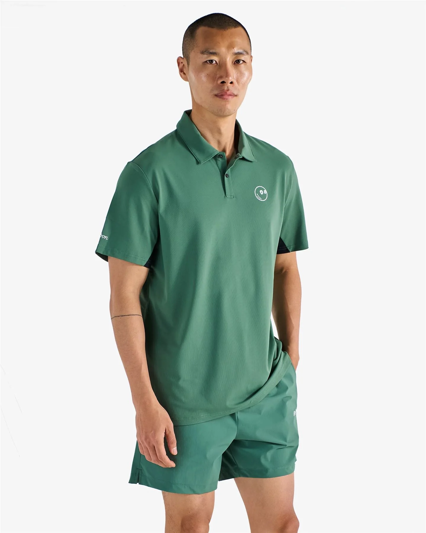 Performance 5-inch Poly Tech Shorts Forest - Image 4