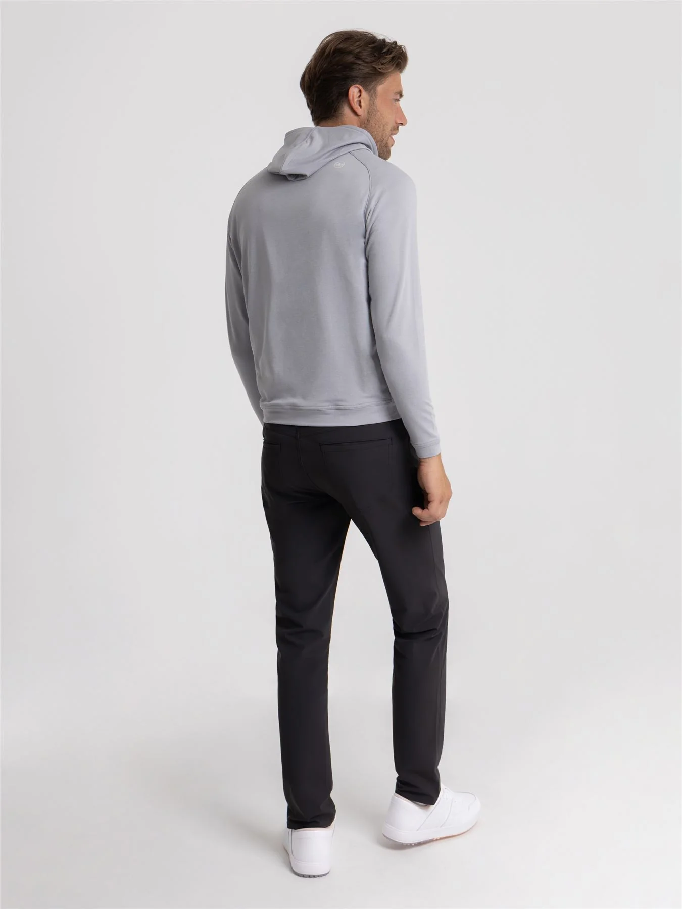 Pine Performance Hoodie Gale Grey - Image 4