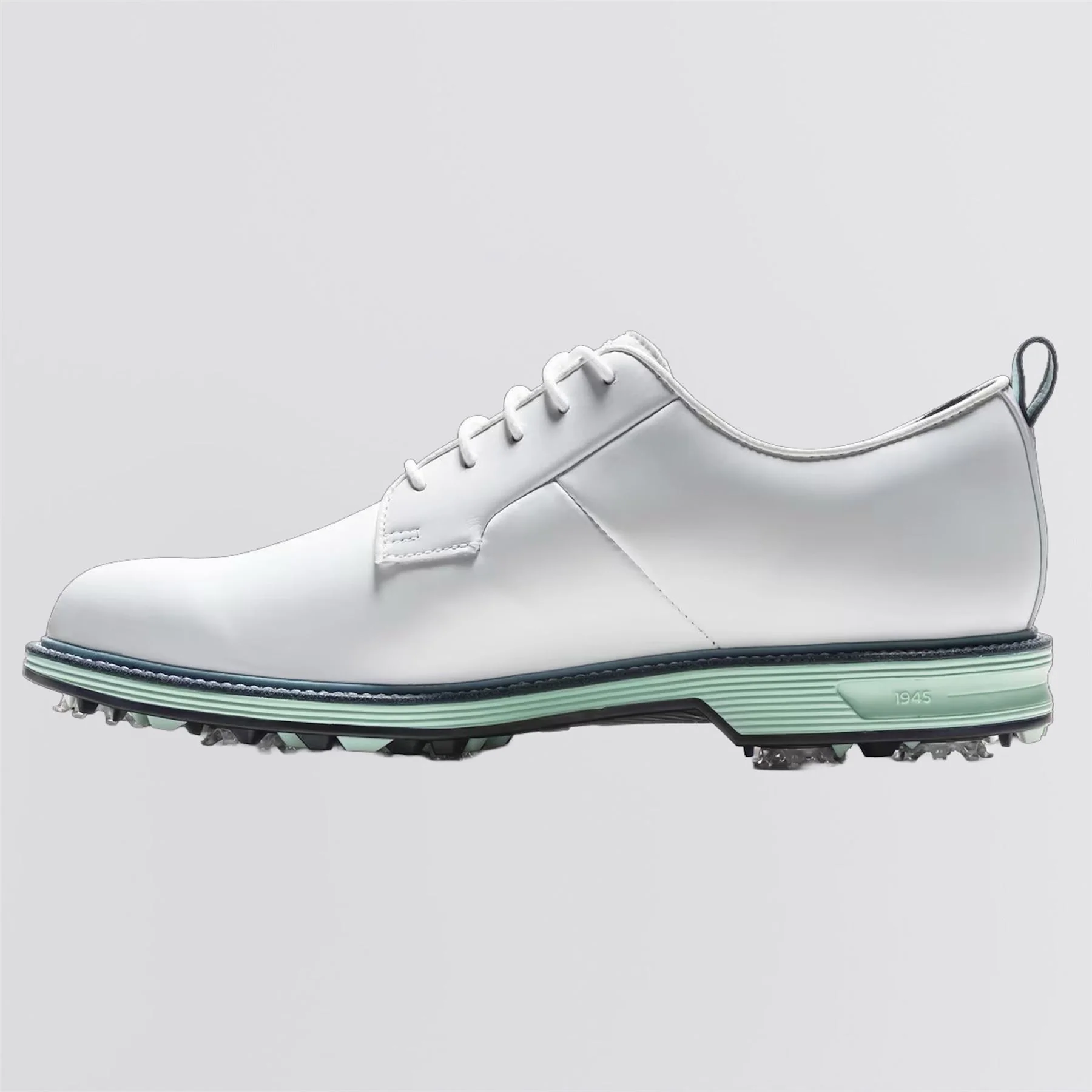 Premiere Series Field Spiked Golf Shoes White/Mint/Blue - Image 6
