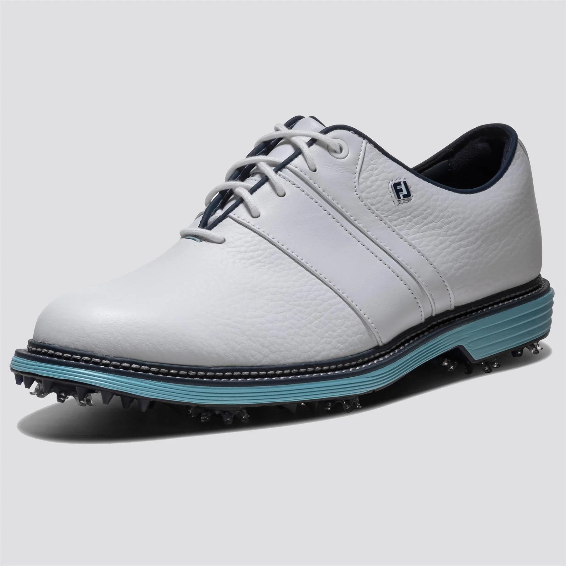 Premiere Series Packard Spiked Golf Shoes White/Navy/Blue - Image 3