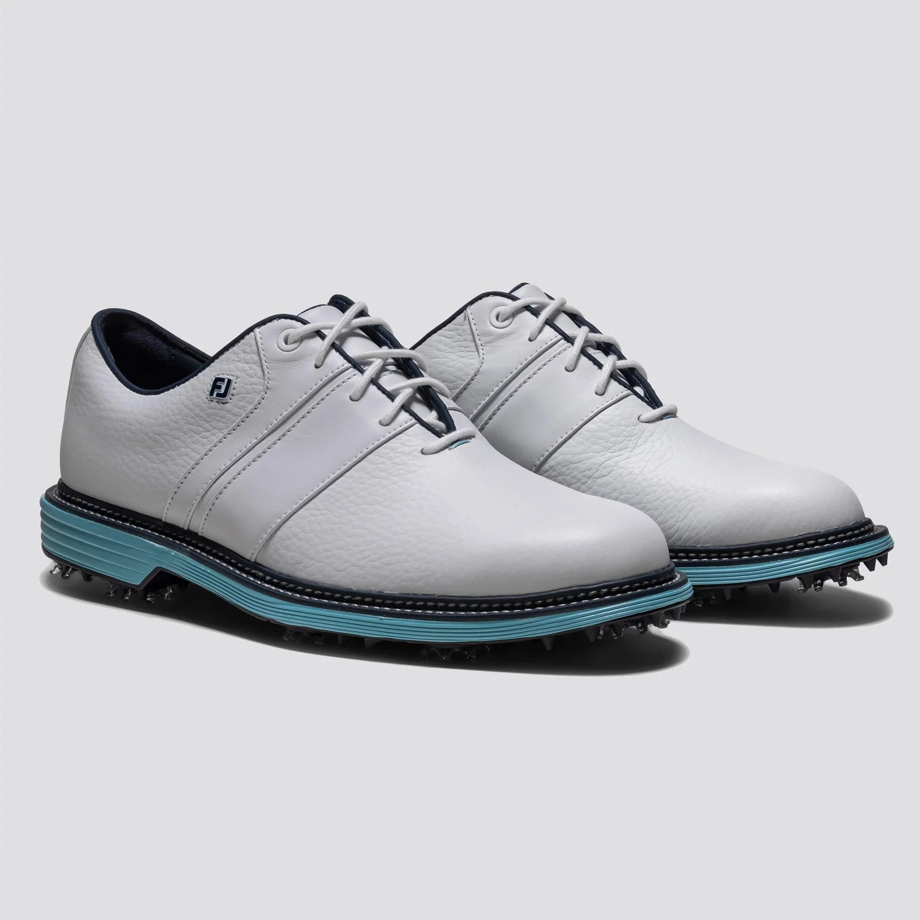 Premiere Series Packard Spiked Golf Shoes White/Navy/Blue - Image 4