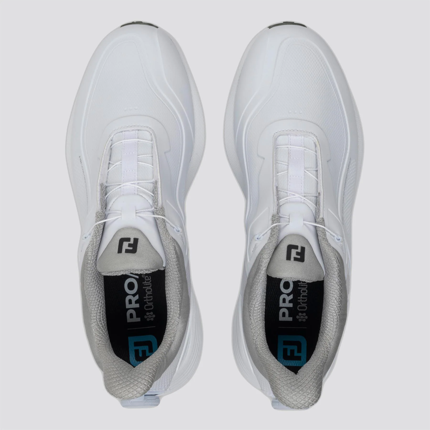 Pro Spikeless BOA Golf Shoes White/Grey - Image 5