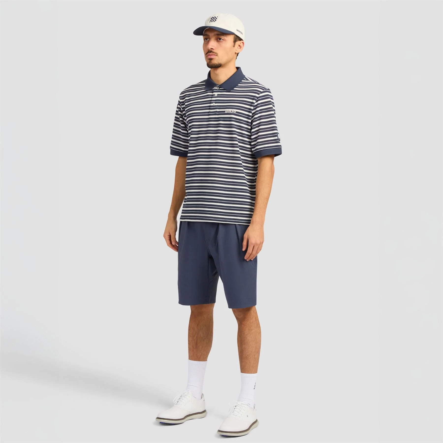 Recycled Greenskeeper Shorts Navy - Image 2