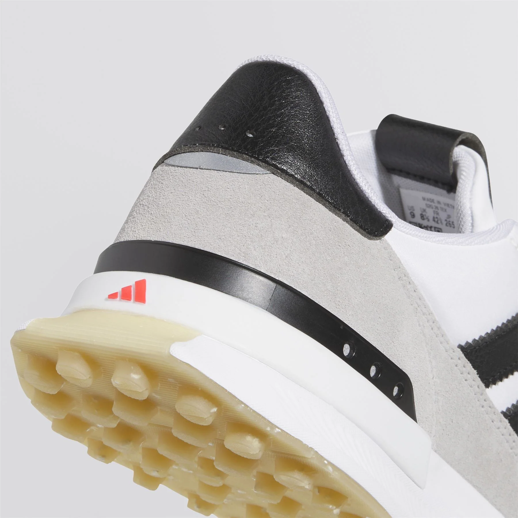 S2G '26 Spikeless Golf Shoes Footwear White/Core Black/Grey - Image 7