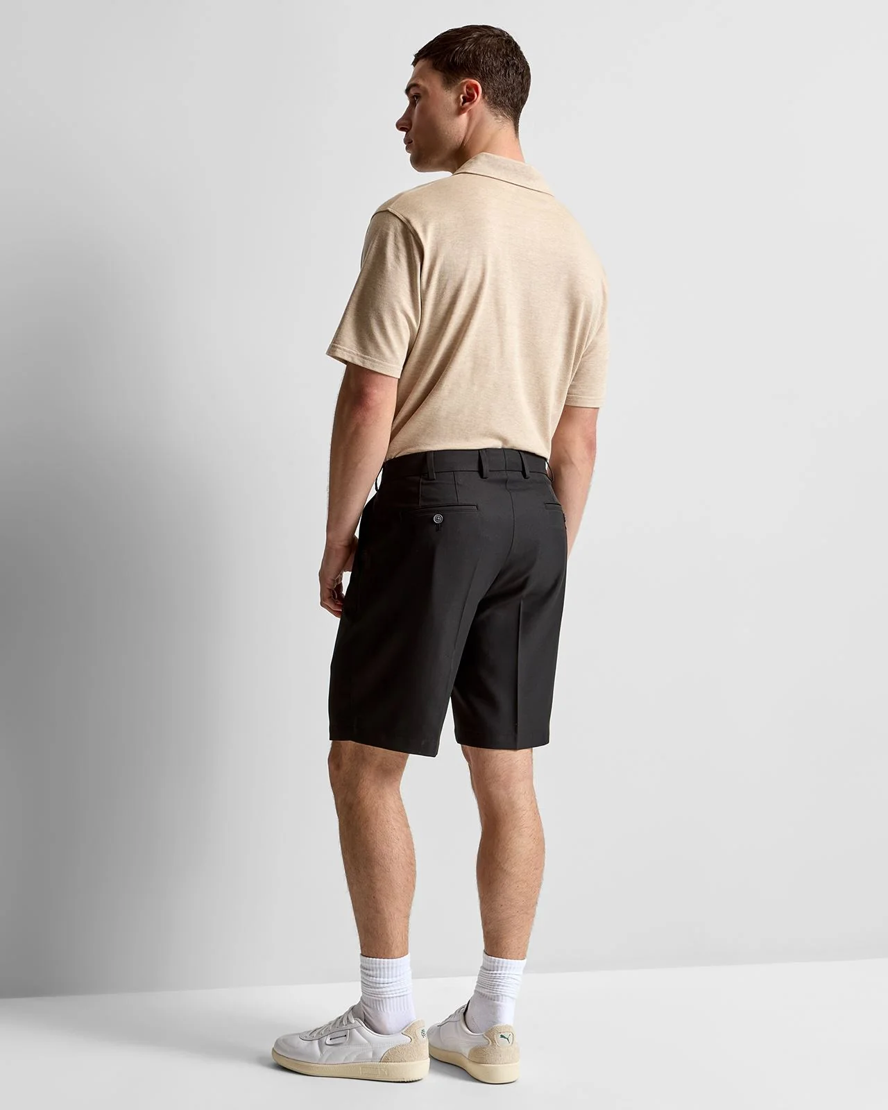 Salem 9-inch Performance Classic Fit Shorts Black - Image 4